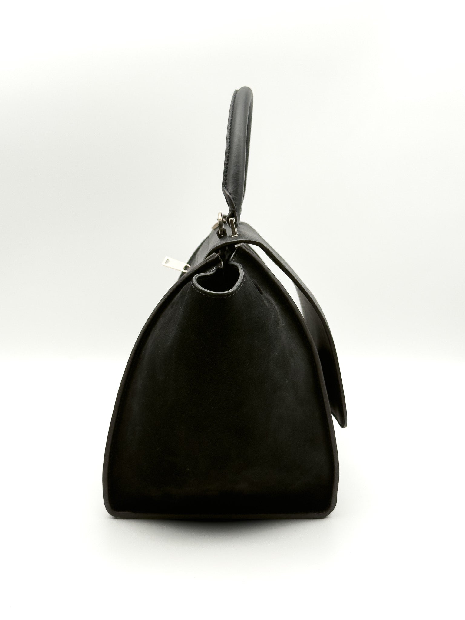 Celine Trapeze Bag Leather Medium Black