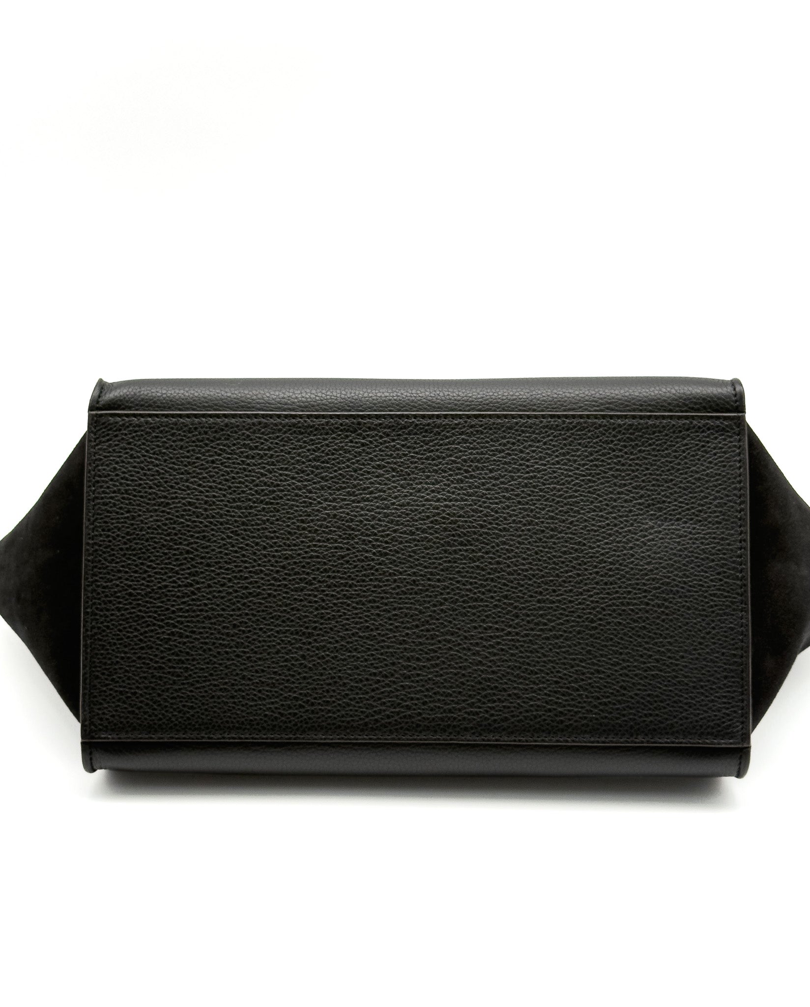 Celine Trapeze Bag Leather Medium Black