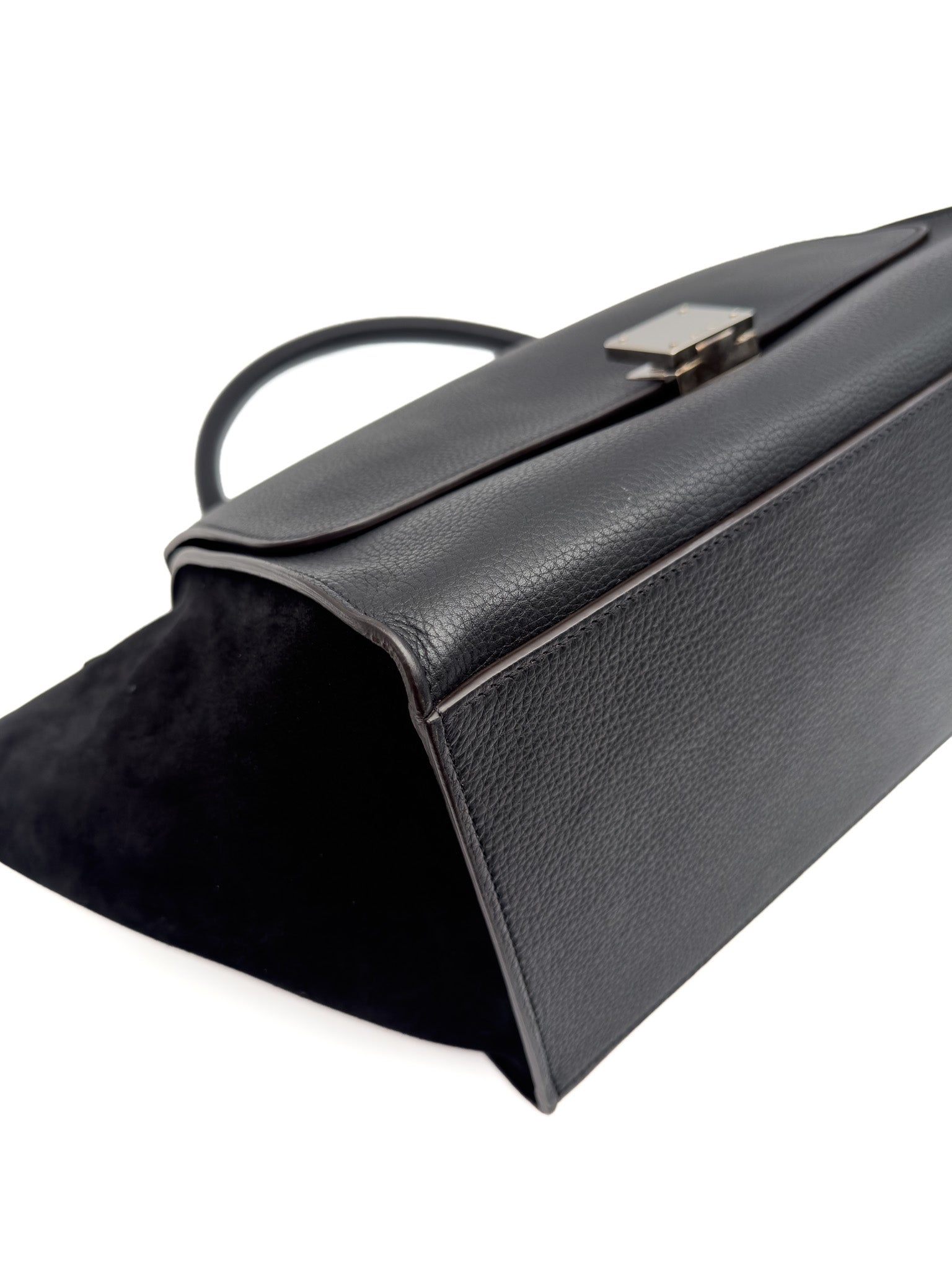 Celine Trapeze Bag Leather Medium Black