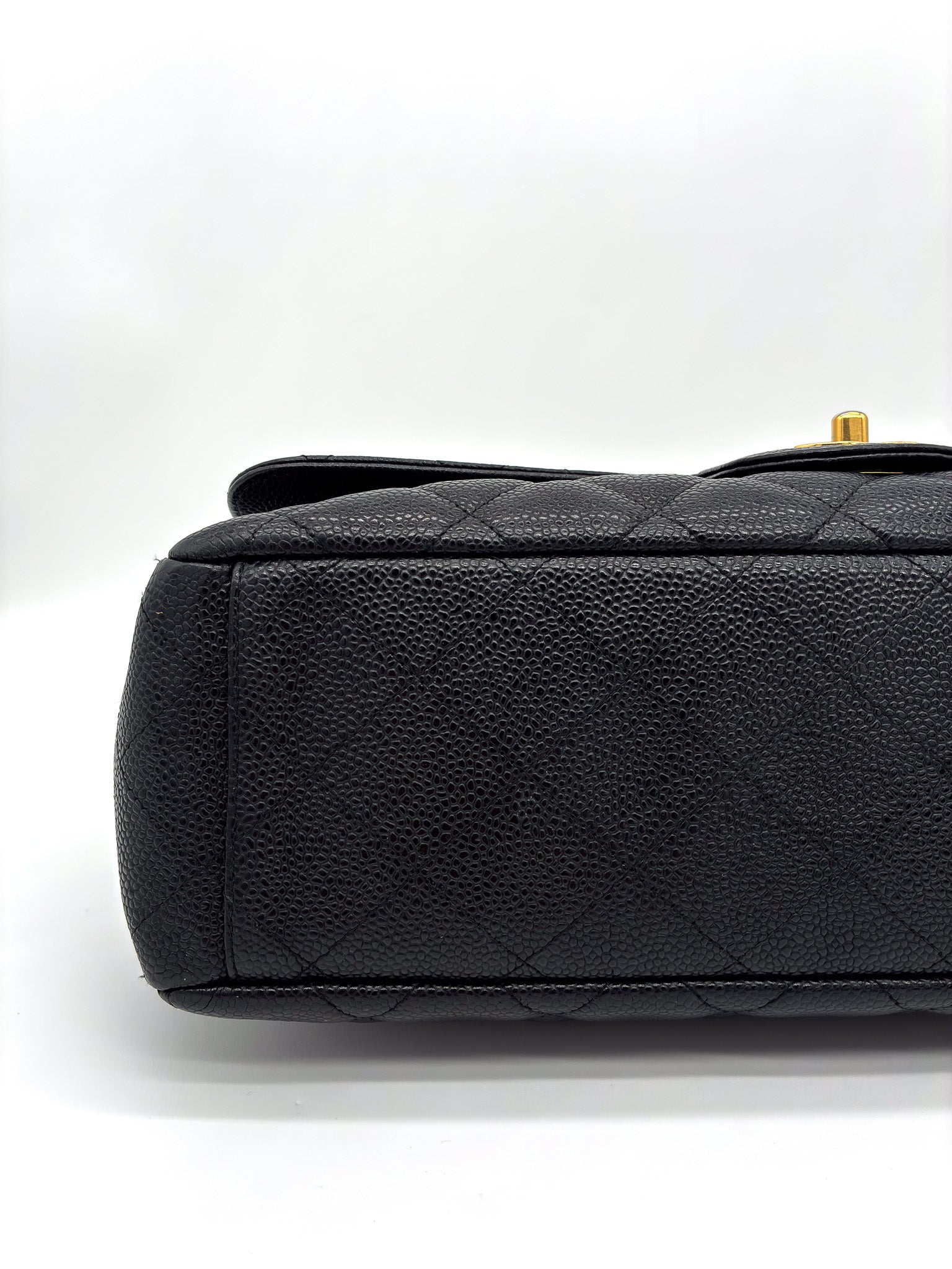 Chanel Caviar Quilted Maxi Single Flap Black
