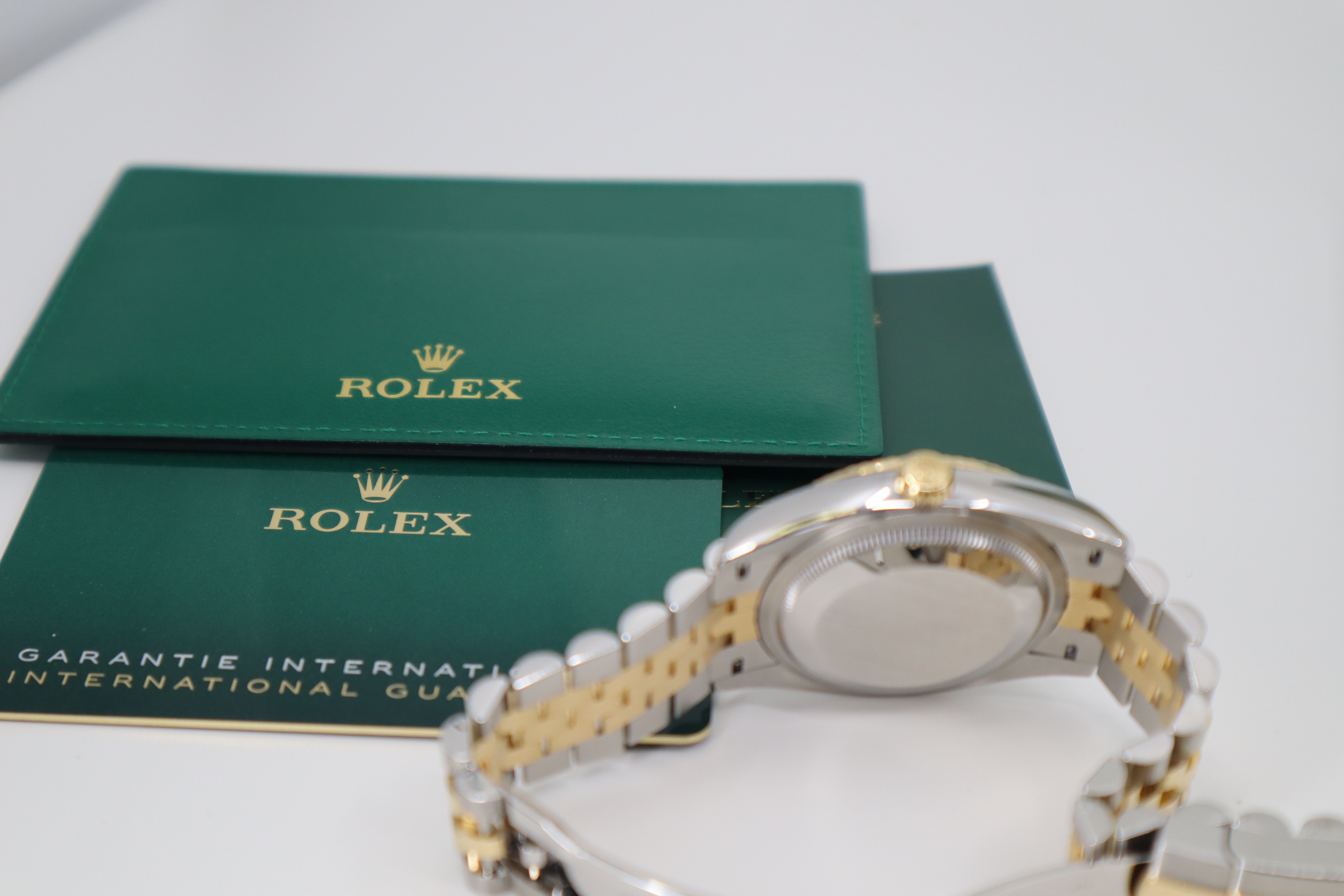 Rolex Datejust 36 Yellow Gold/Steel Golden Fluted Motif Dial Fluted Bezel Jubilee Bracelet 126233