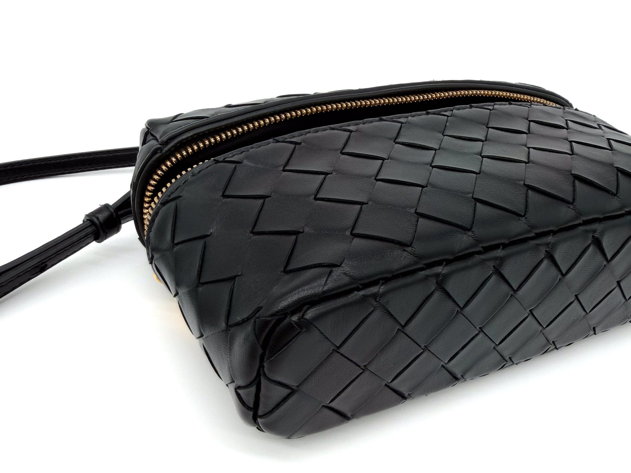 Bottega Veneta Calfskin Intrecciato Bang Bang Vanity Case