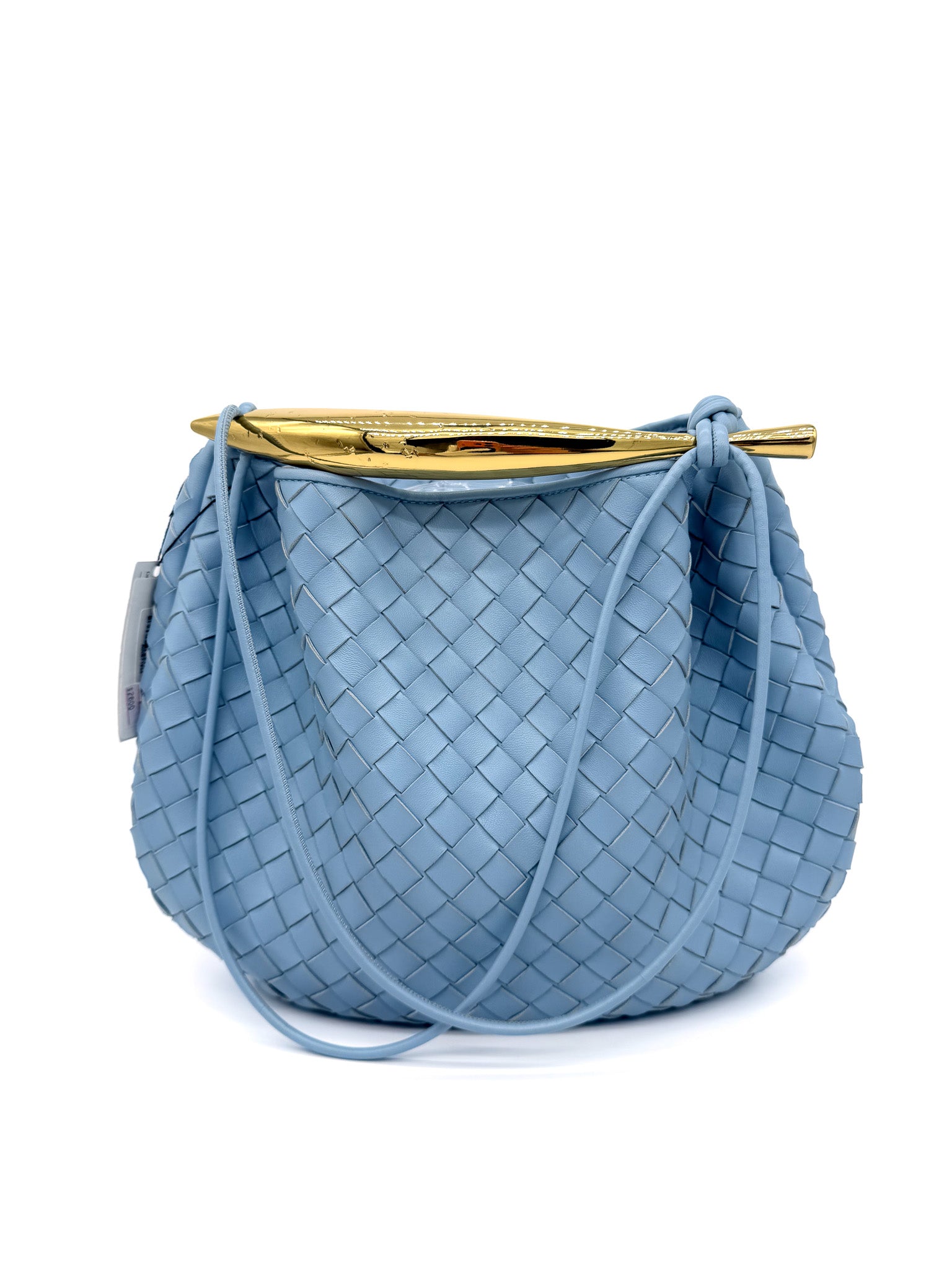Bottega Veneta Medium Sardine Ice Intrecciato Leather Bag