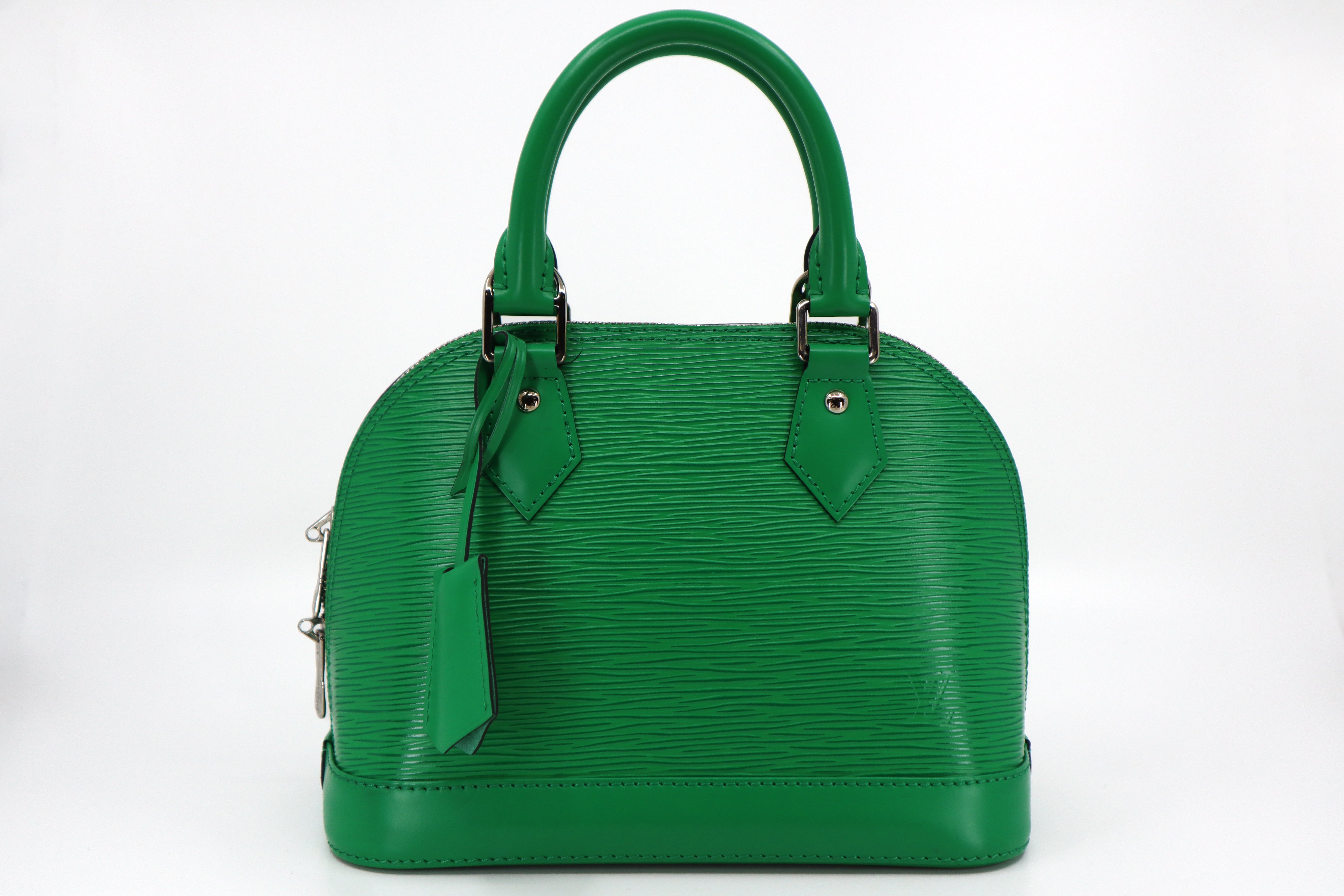 Louis Vuitton BB Alma Green Epi Leather (Microchip)