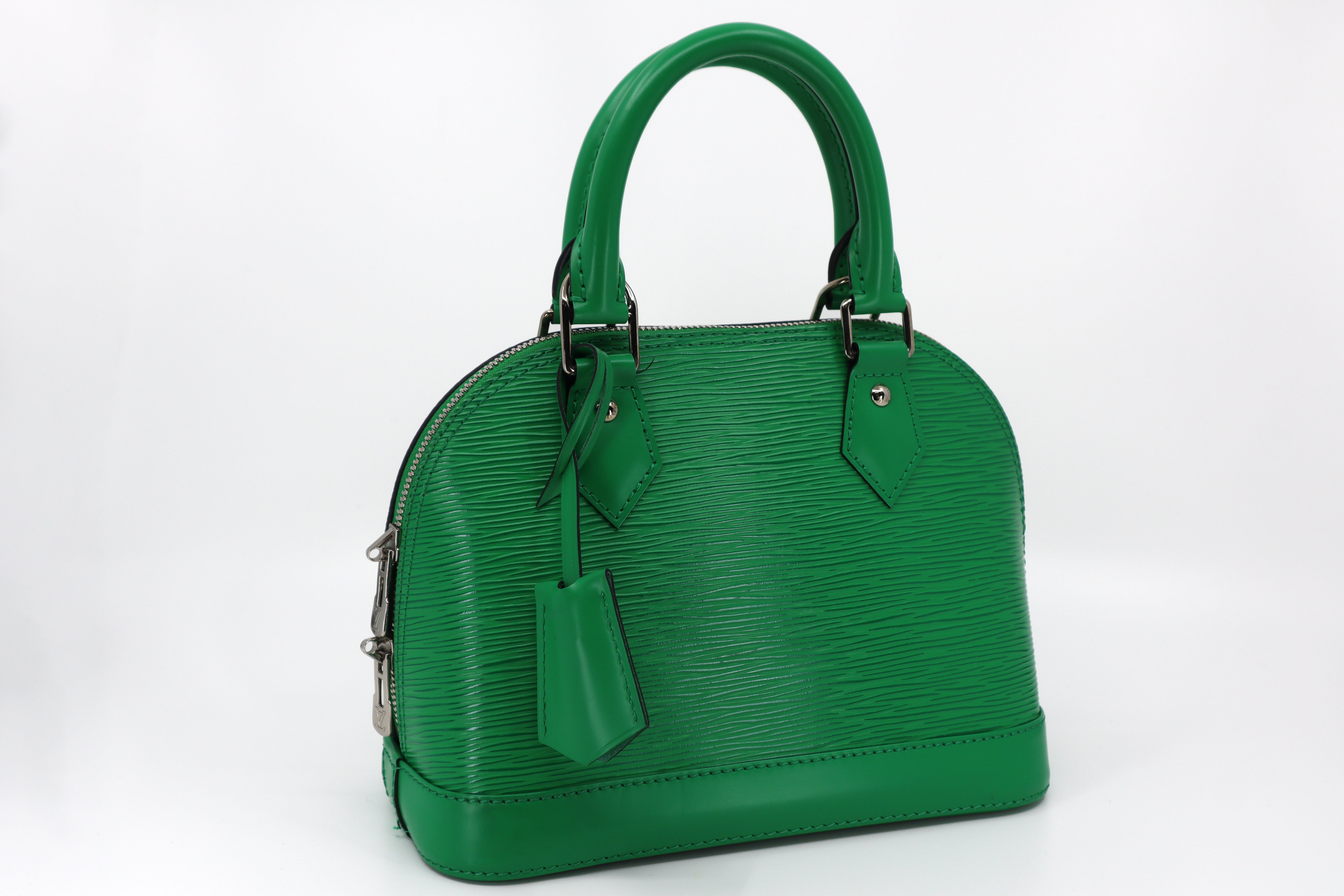 Louis Vuitton BB Alma Green Epi Leather (Microchip)