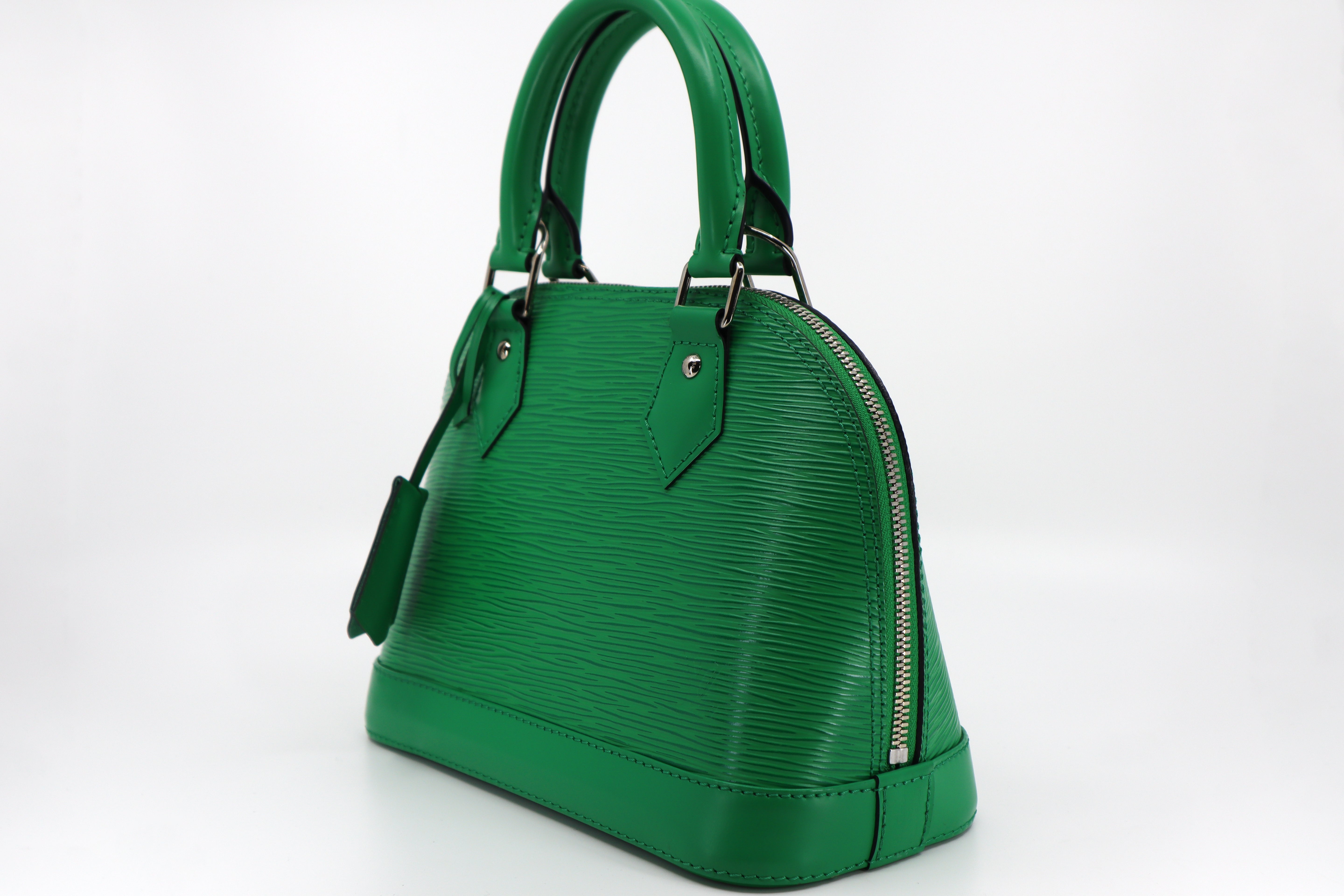 Louis Vuitton BB Alma Green Epi Leather (Microchip)