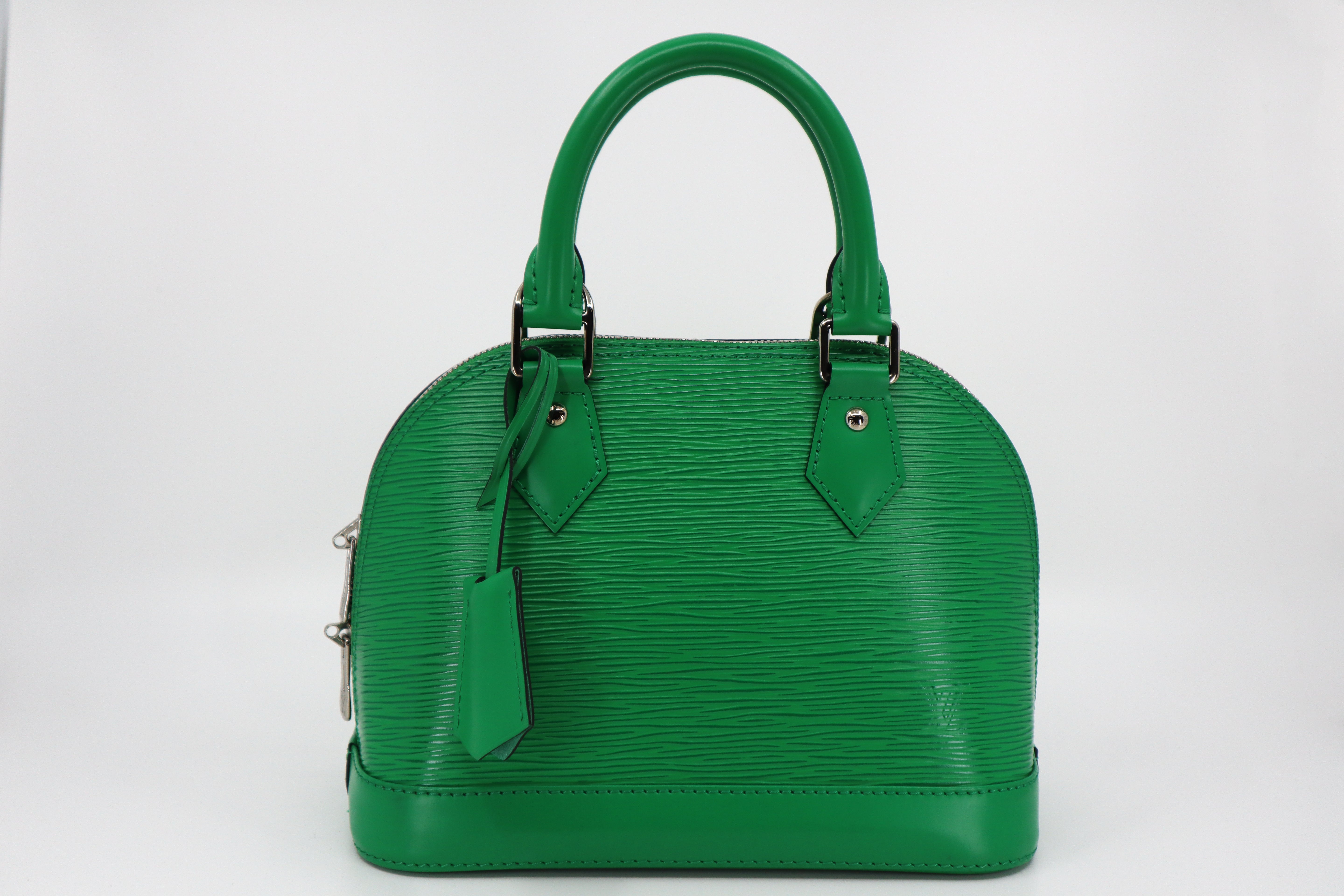 Louis Vuitton BB Alma Green Epi Leather (Microchip)