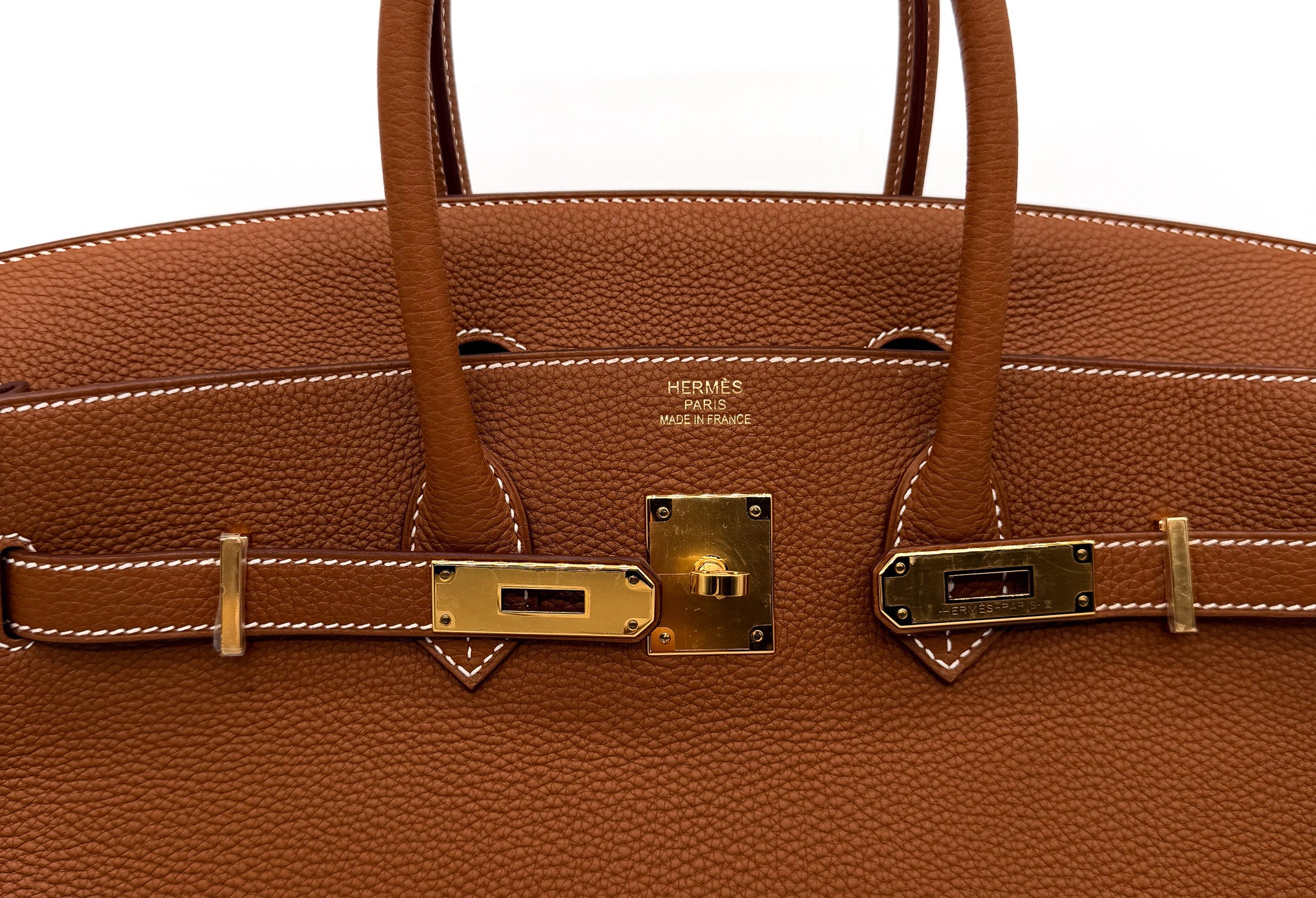 Hermes Togo Birkin 35 Gold
