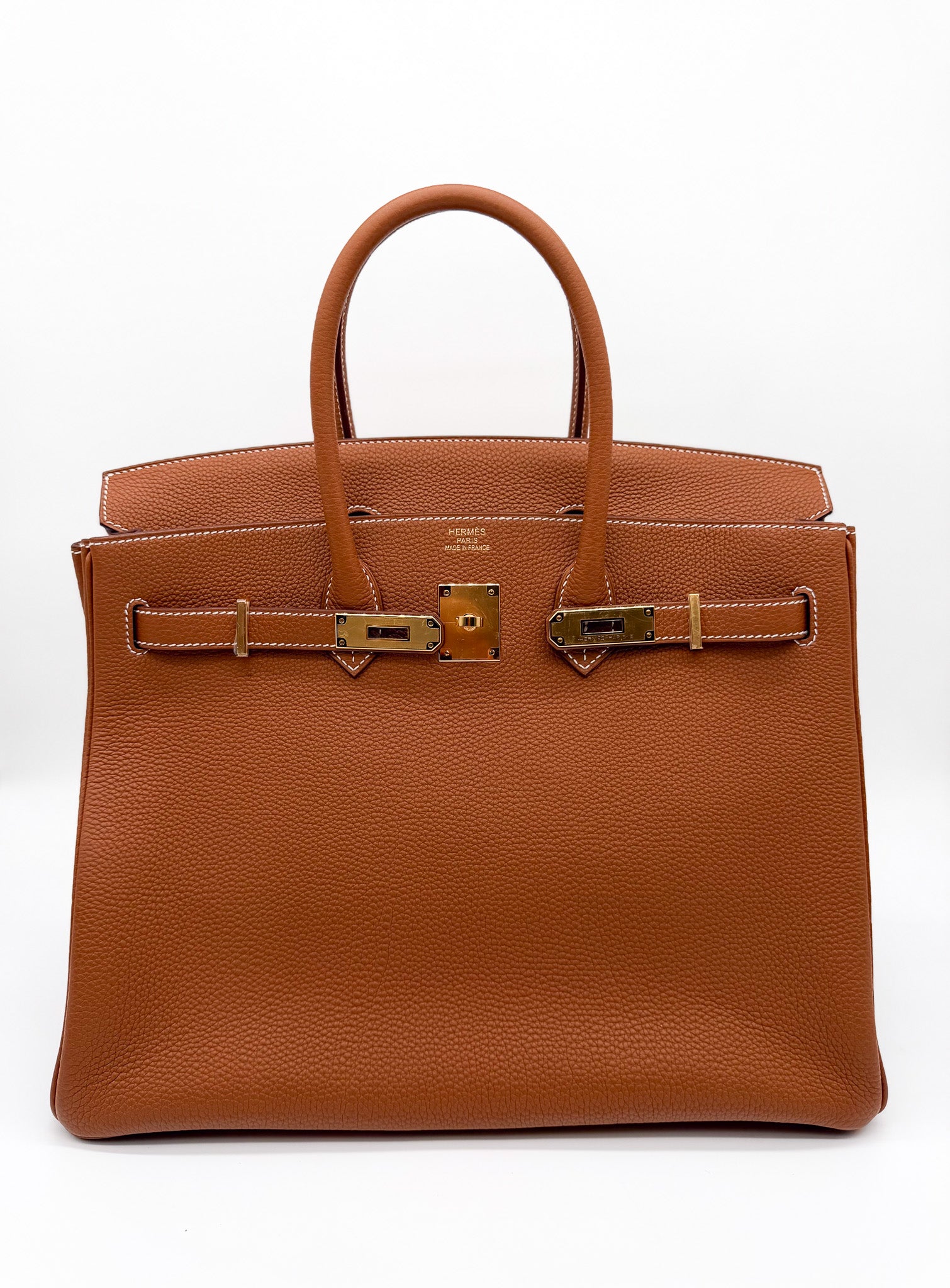 Hermes Togo Birkin 35 Gold