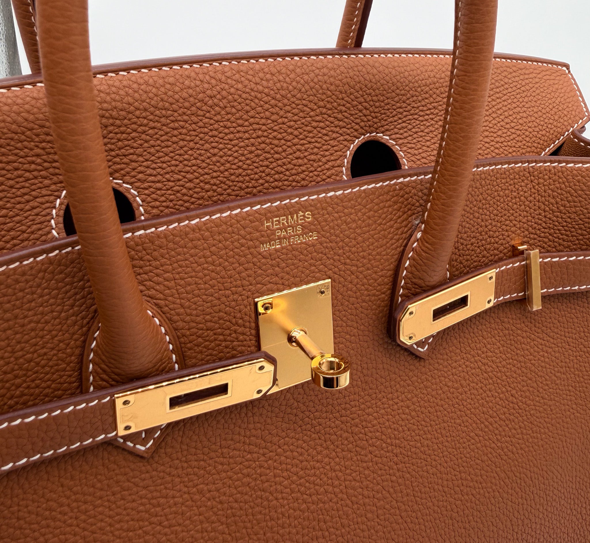 Hermes Togo Birkin 35 Gold