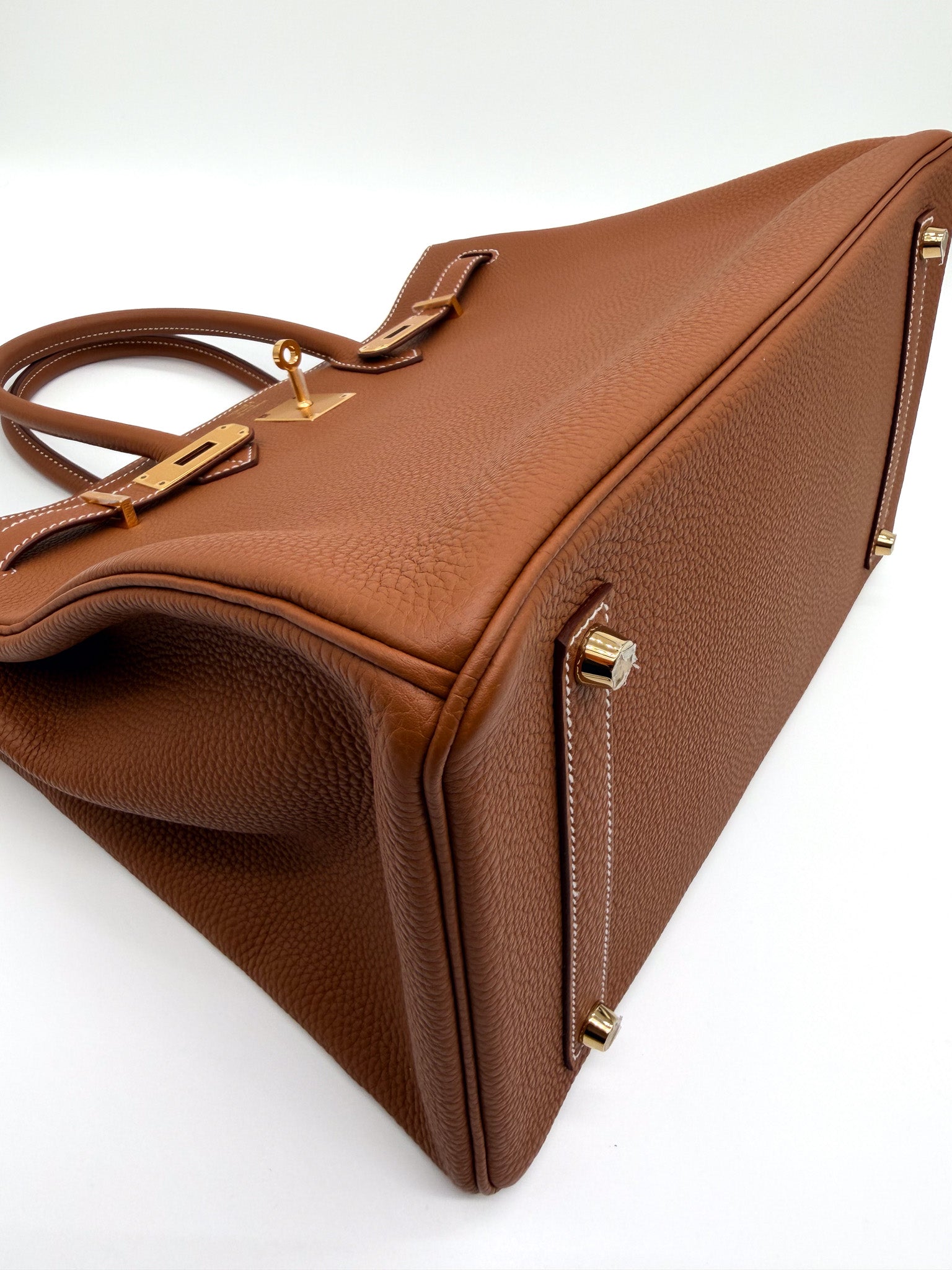 Hermes Togo Birkin 35 Gold
