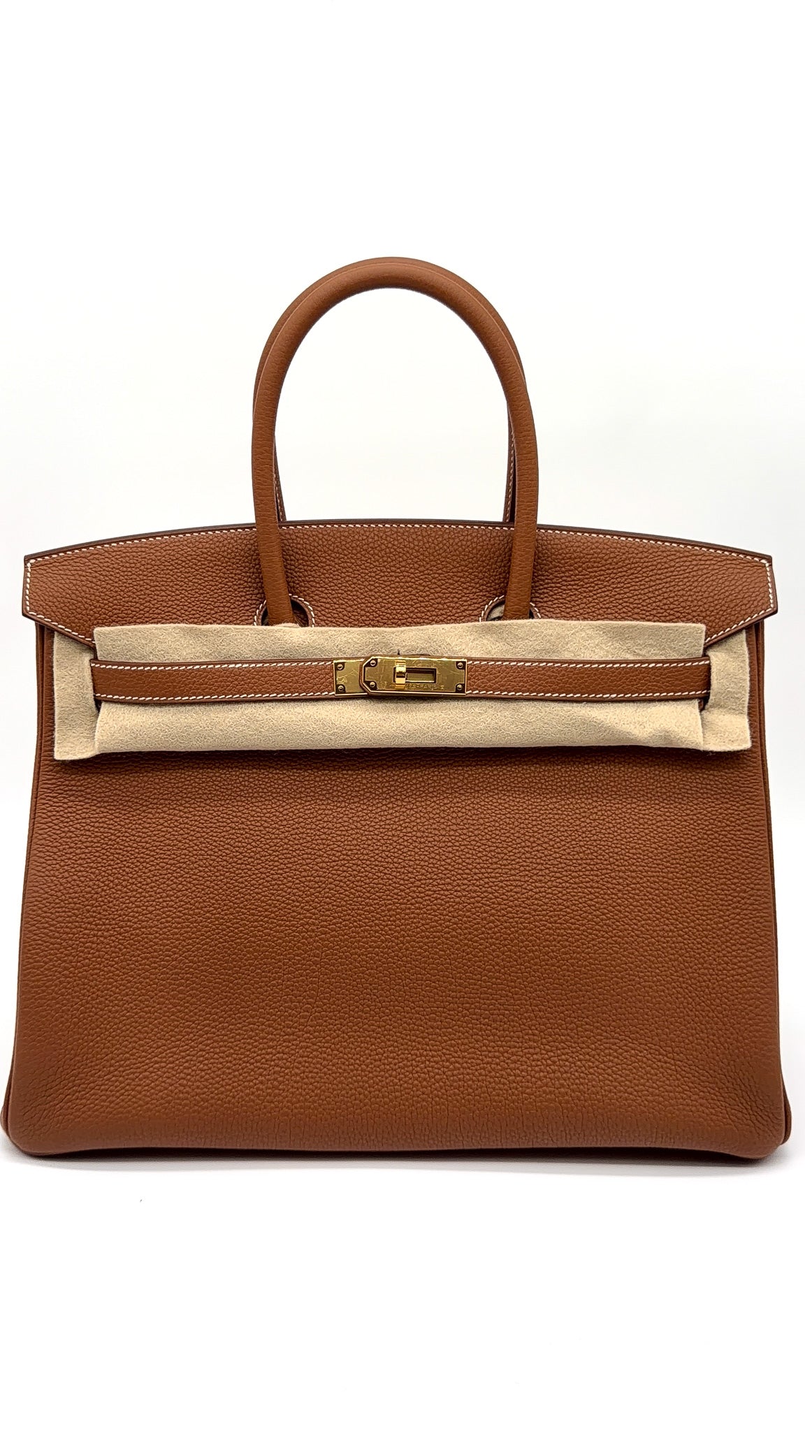 Hermes Togo Birkin 35 Gold