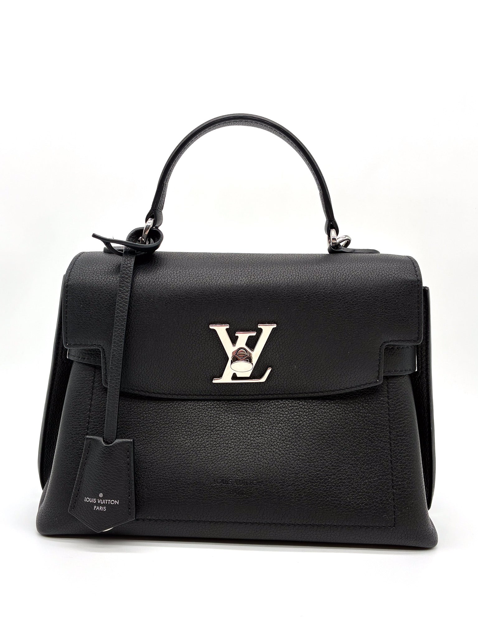 Louis Vuitton Lockme Ever BB Black Soft Calfskin