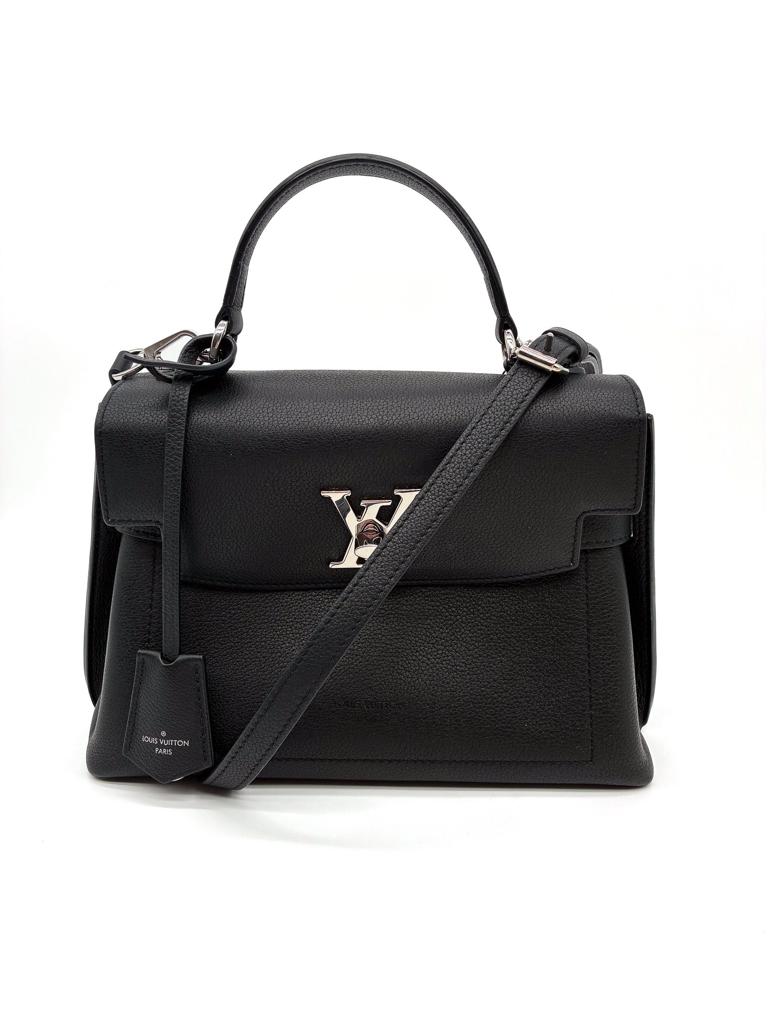 Louis Vuitton Lockme Ever BB Black Soft Calfskin