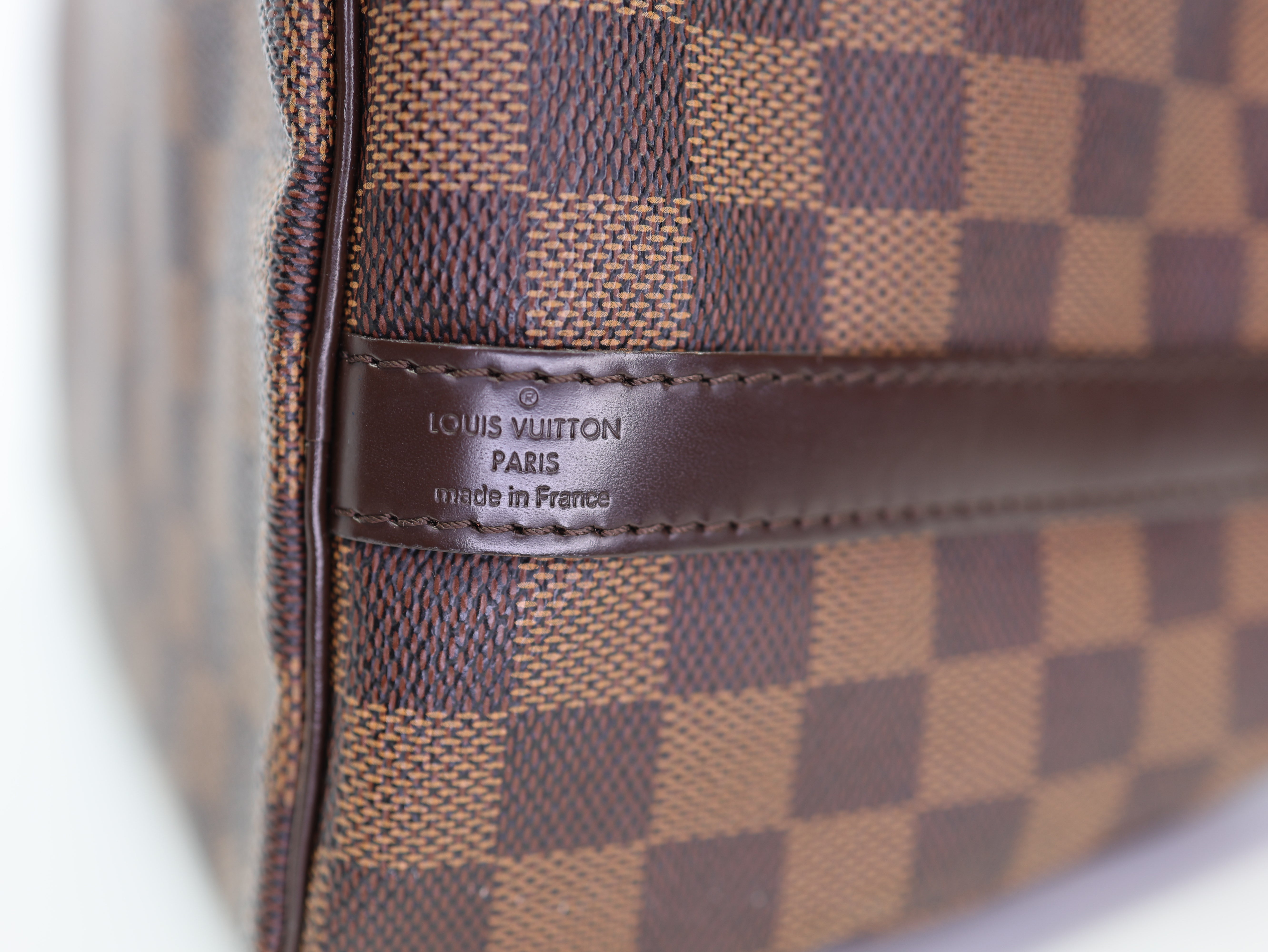 Louis Vuitton Damier Ebene Speedy Bandouliere 25