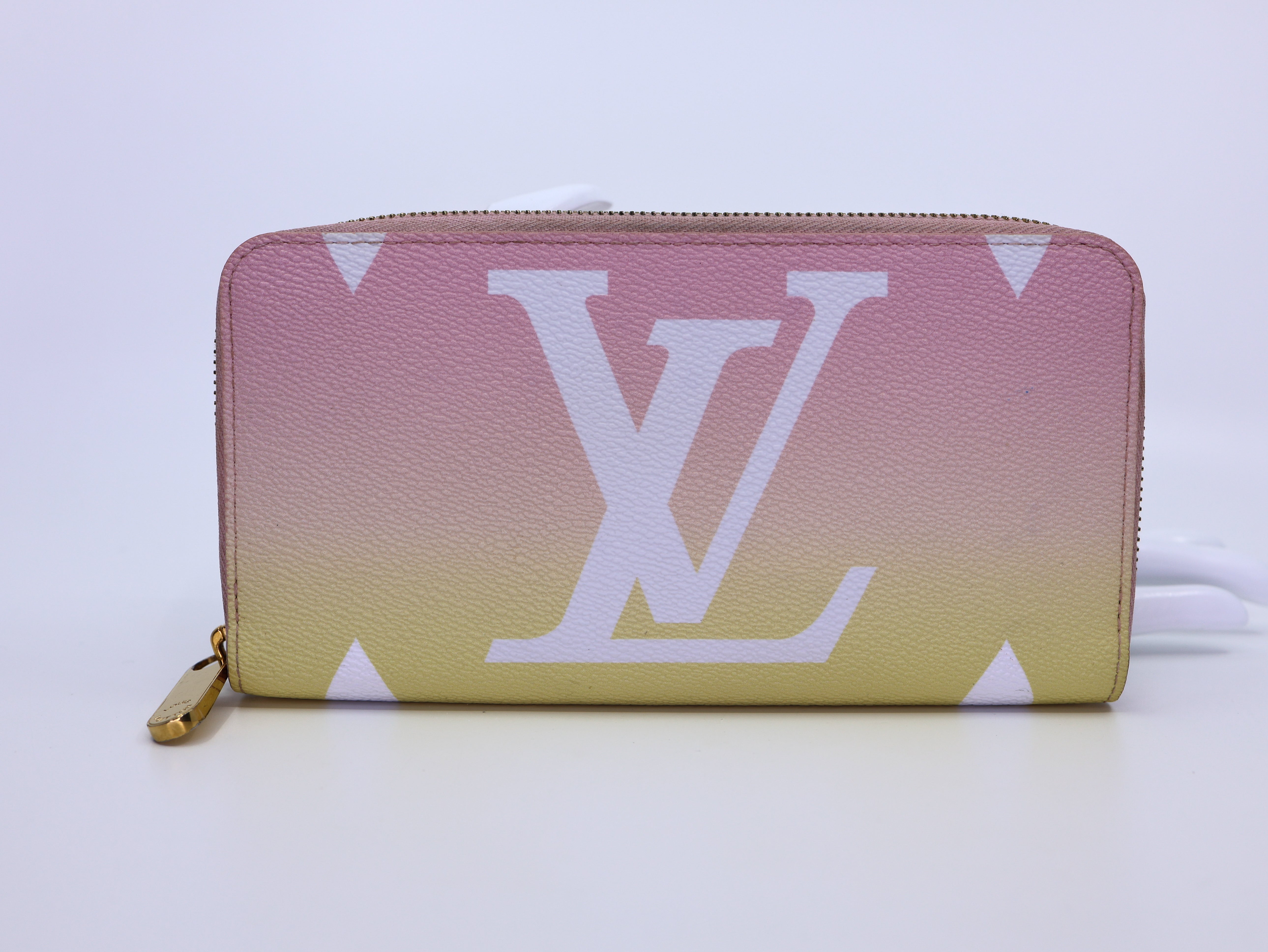 Louis Vuitton  Monogram Giant By The Pool Zippy Wallet Light Pink