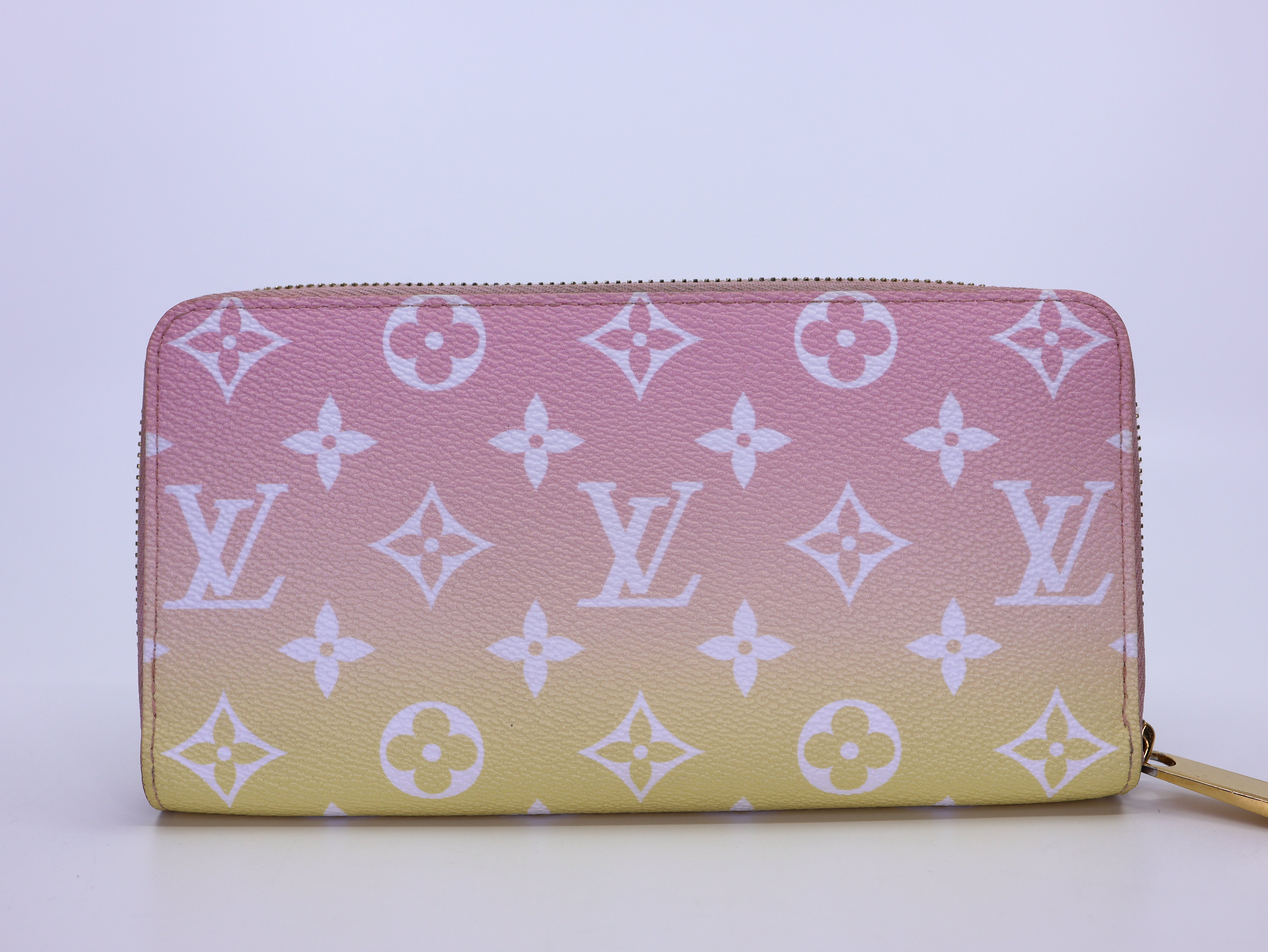 Louis Vuitton  Monogram Giant By The Pool Zippy Wallet Light Pink