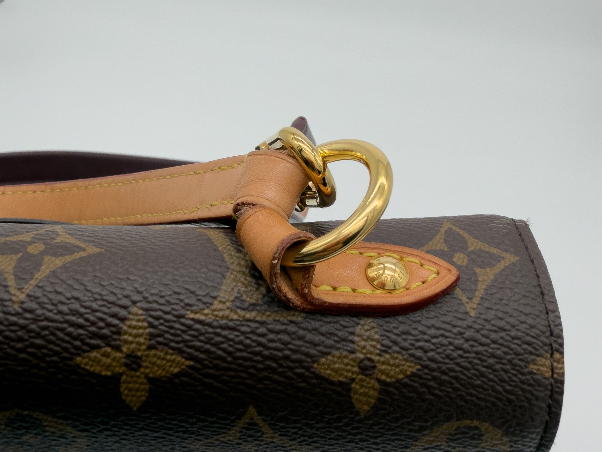 Louis Vuitton Monogram Cluny MM Bordeaux Navy