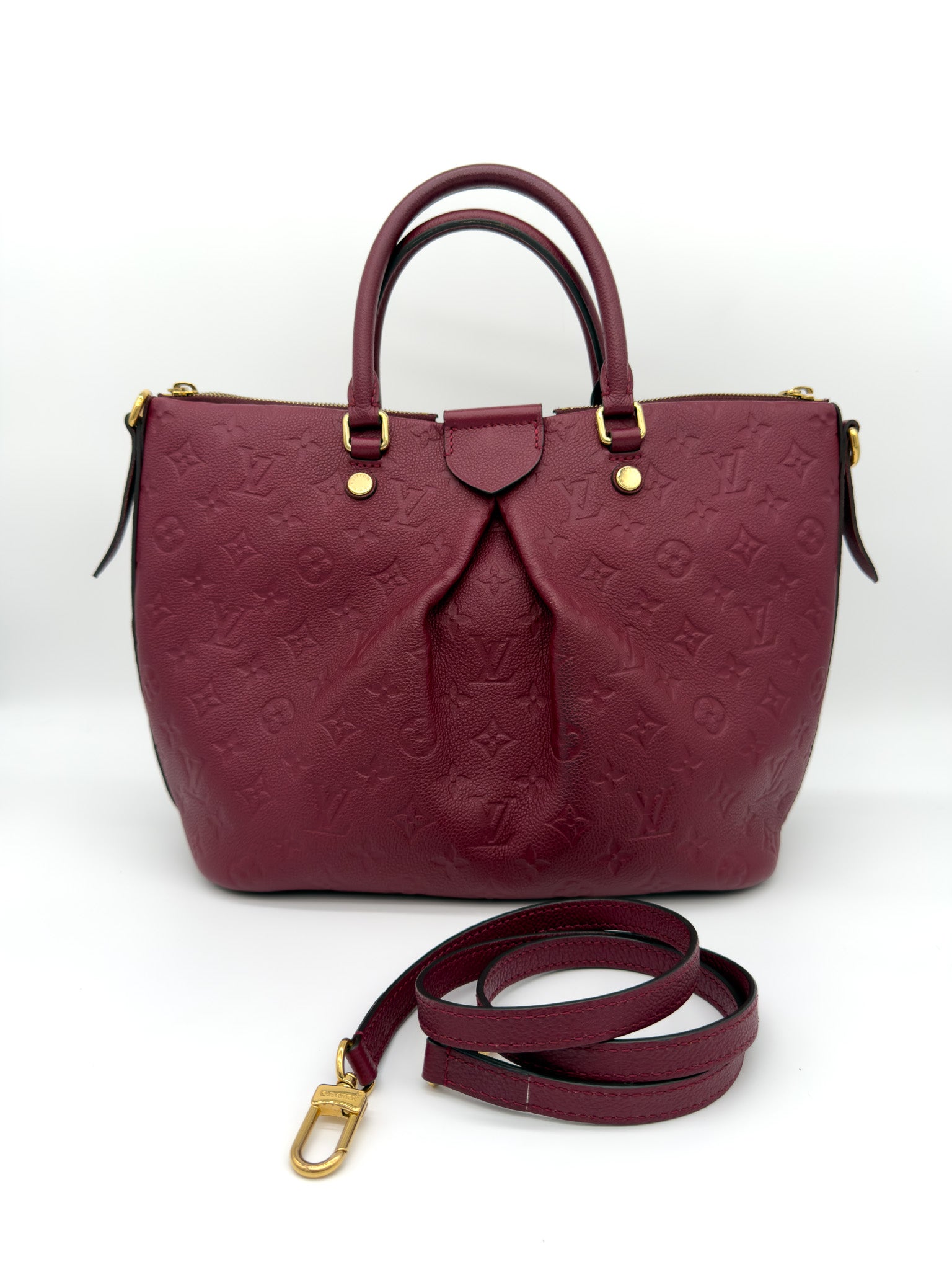 Louis Vuitton Empreinte Mazarine MM Raisin