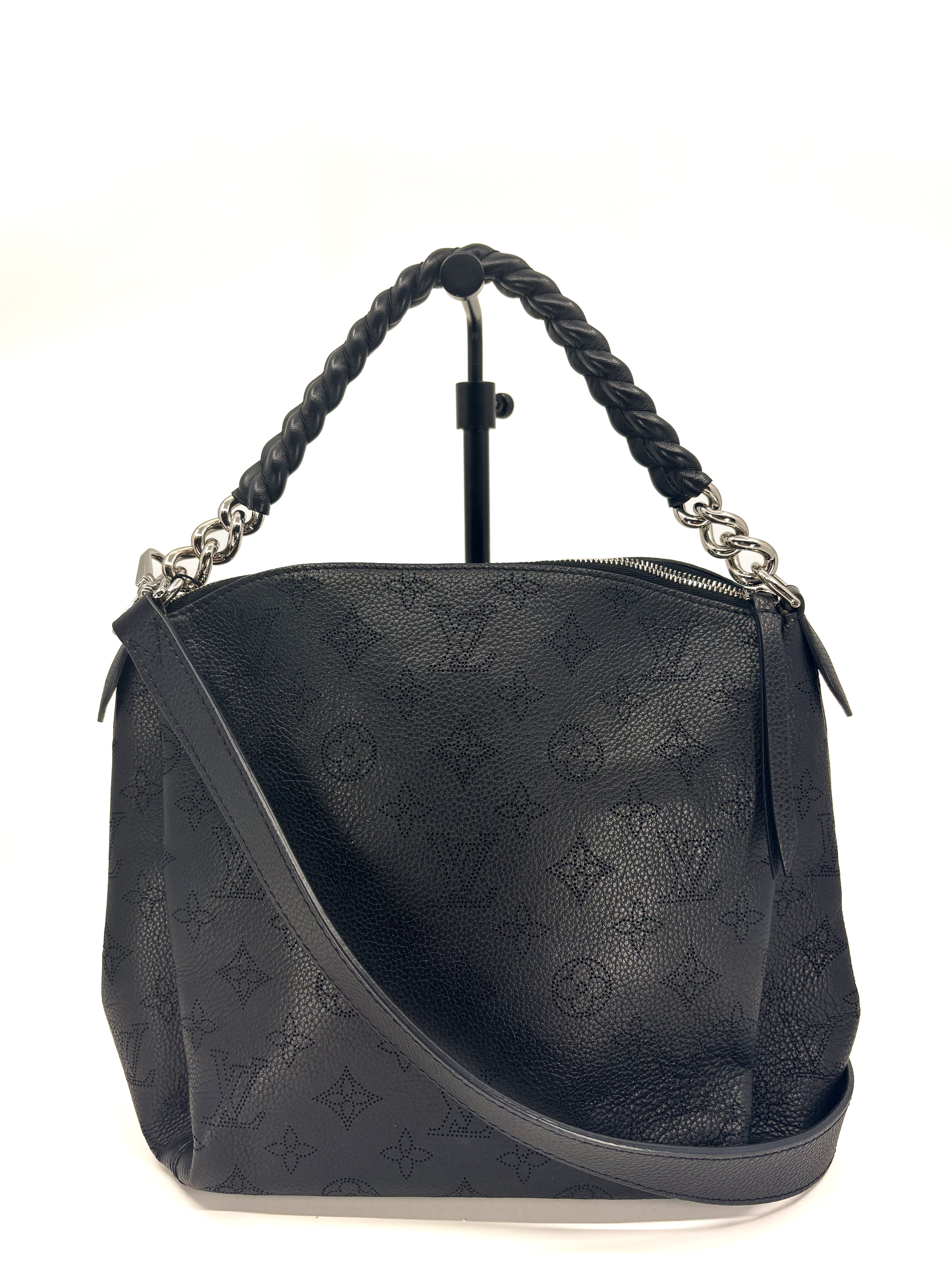 Louis Vuitton Mahina Babylone BB Black