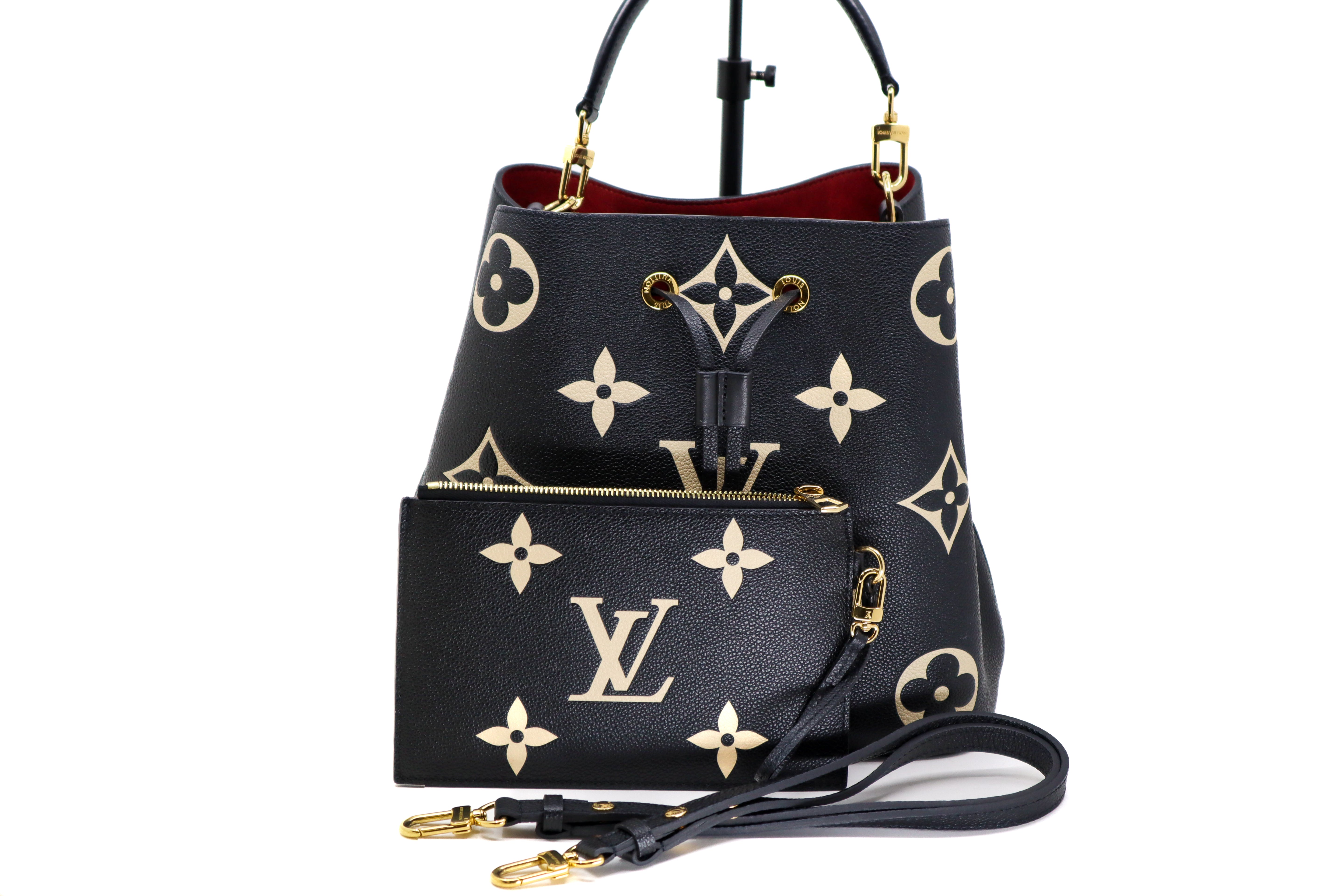 Louis Vuitton NéoNoé MM Bicolor Monogram Empreinte (microchip)