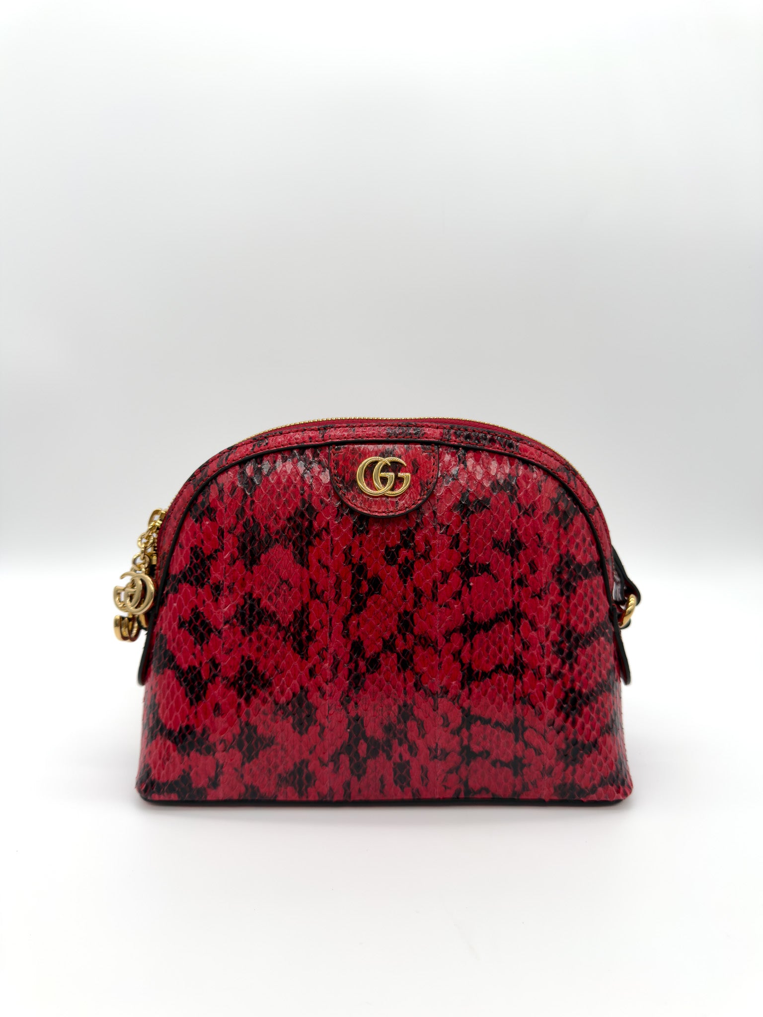 Gucci Ophidia Small Snakeskin Shoulder Bag