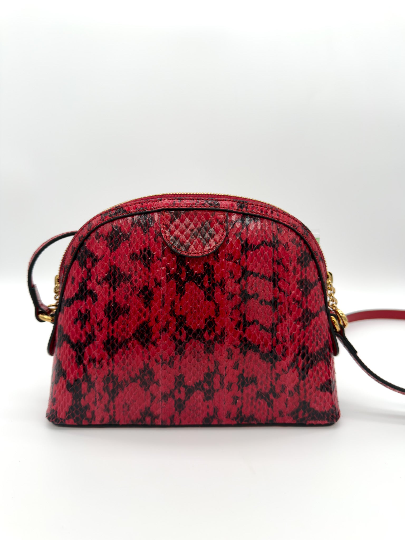 Gucci Ophidia Small Snakeskin Shoulder Bag