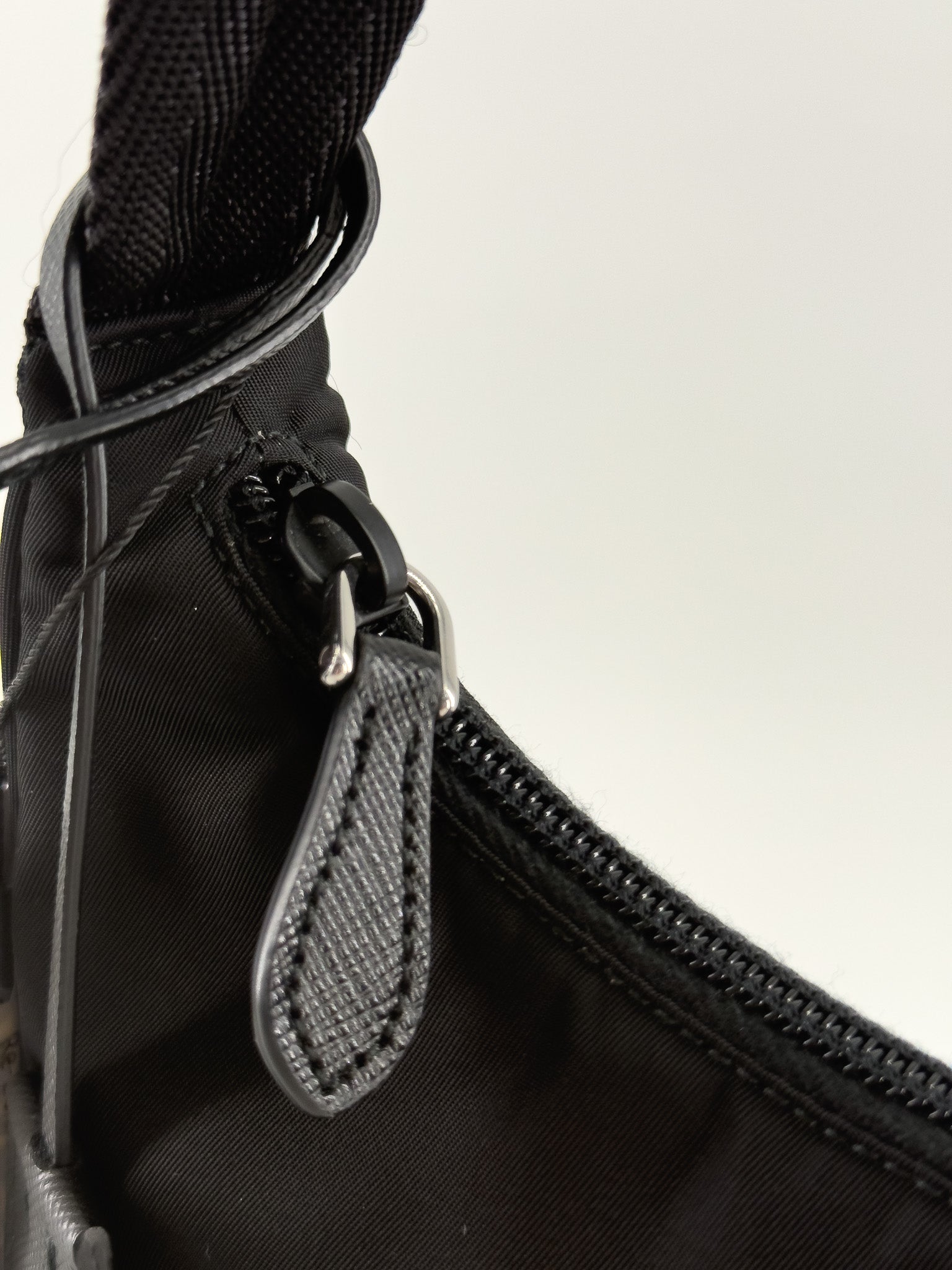 Prada Tessuto Nylon Mini Re-Edition 2000 Bag Black