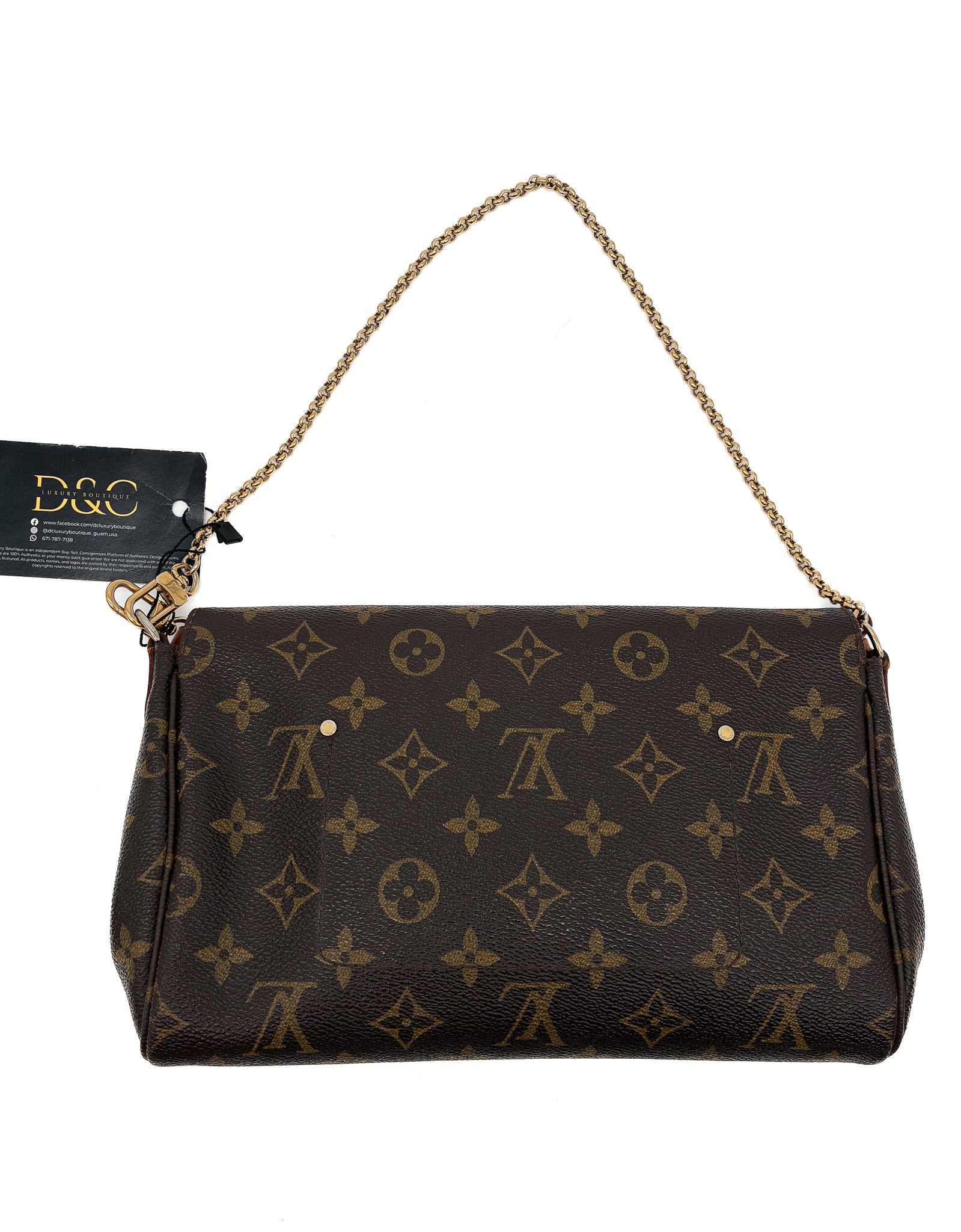 LOUIS VUITTON Monogram Favorite MM