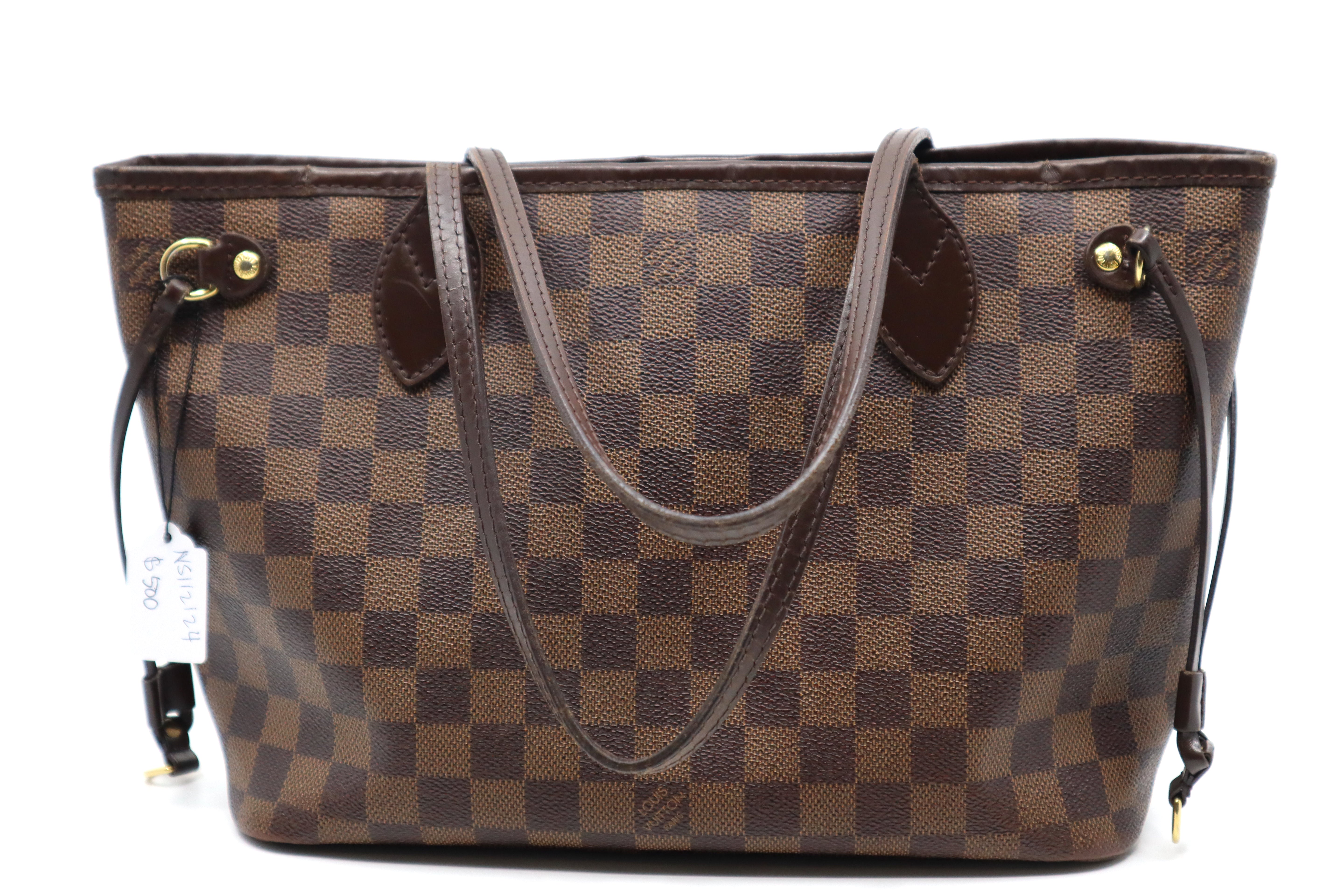 Louis Vuitton Neverfull PM Damier Ebene