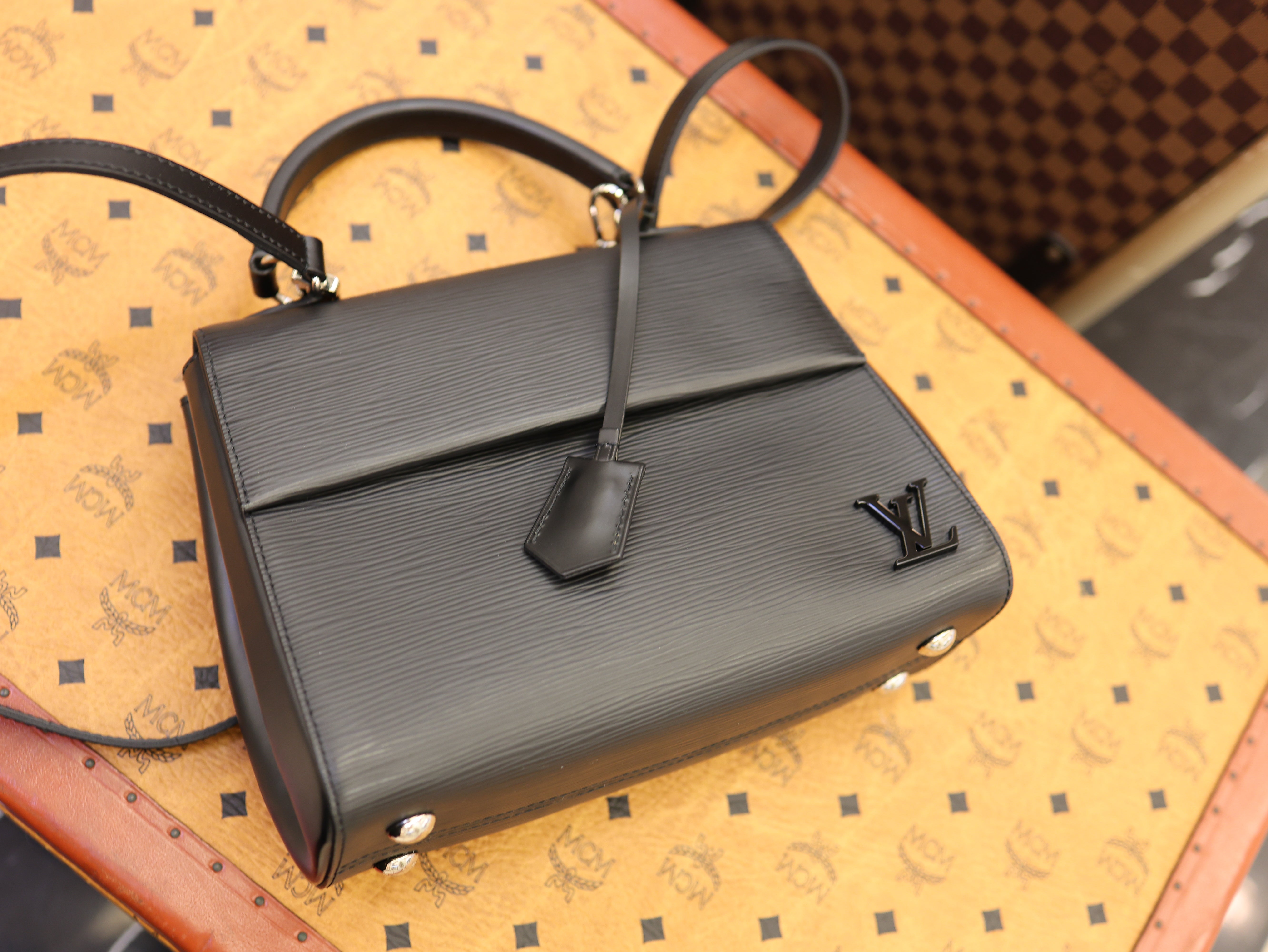 Louis Vuitton Cluny Top Handle Bag Epi BB