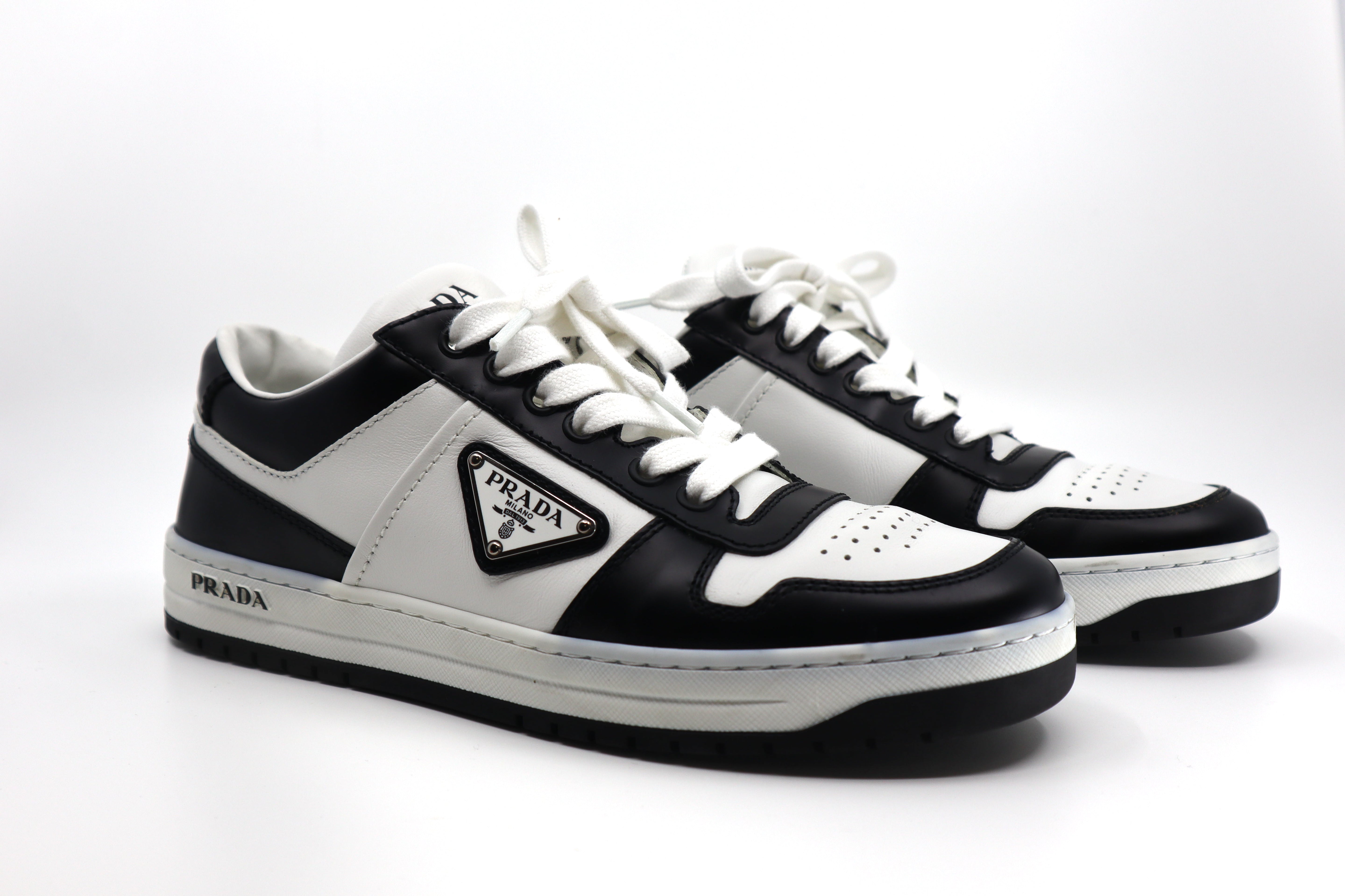 Prada Unisex Downtown Sneakers Size 37