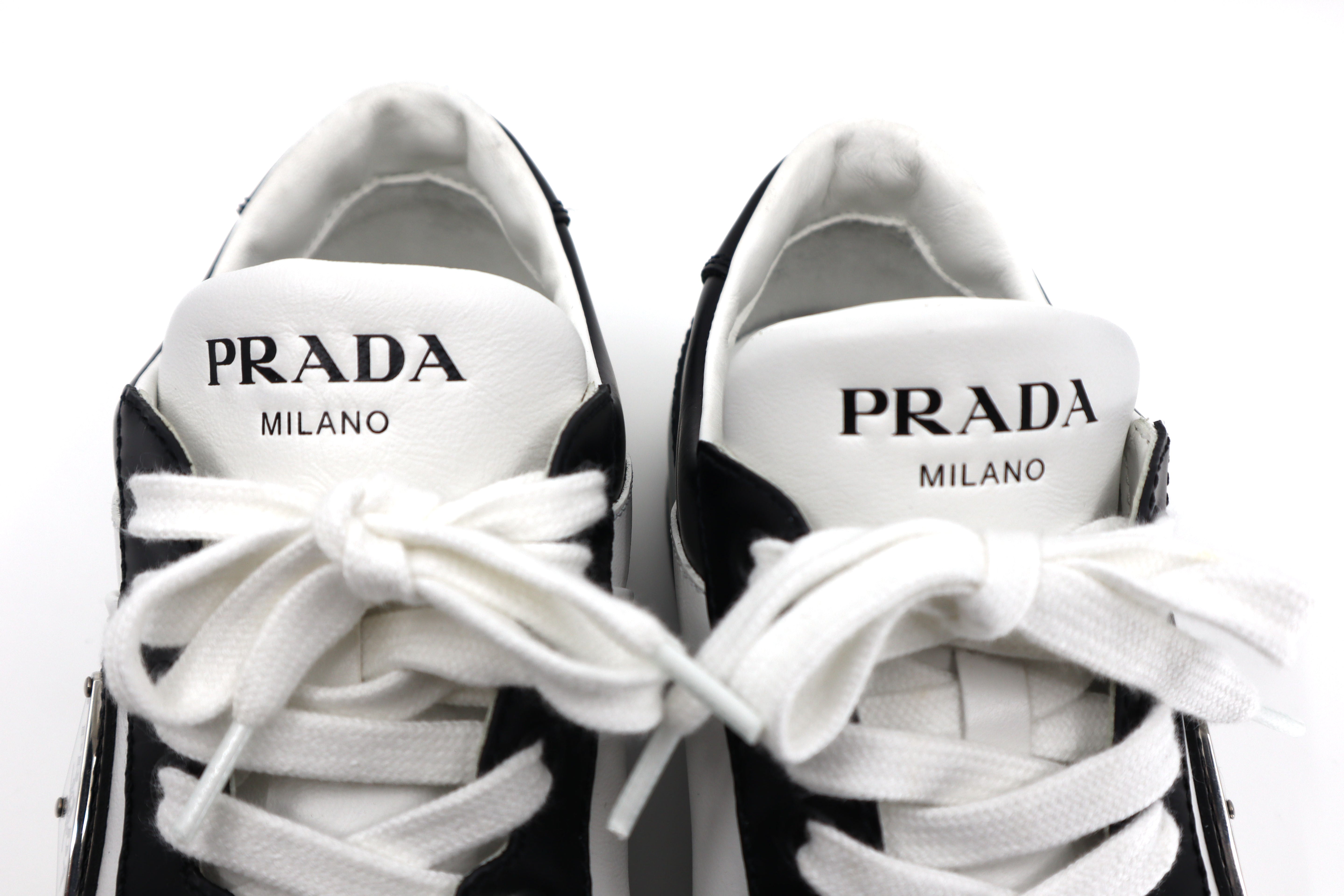 Prada Unisex Downtown Sneakers Size 37