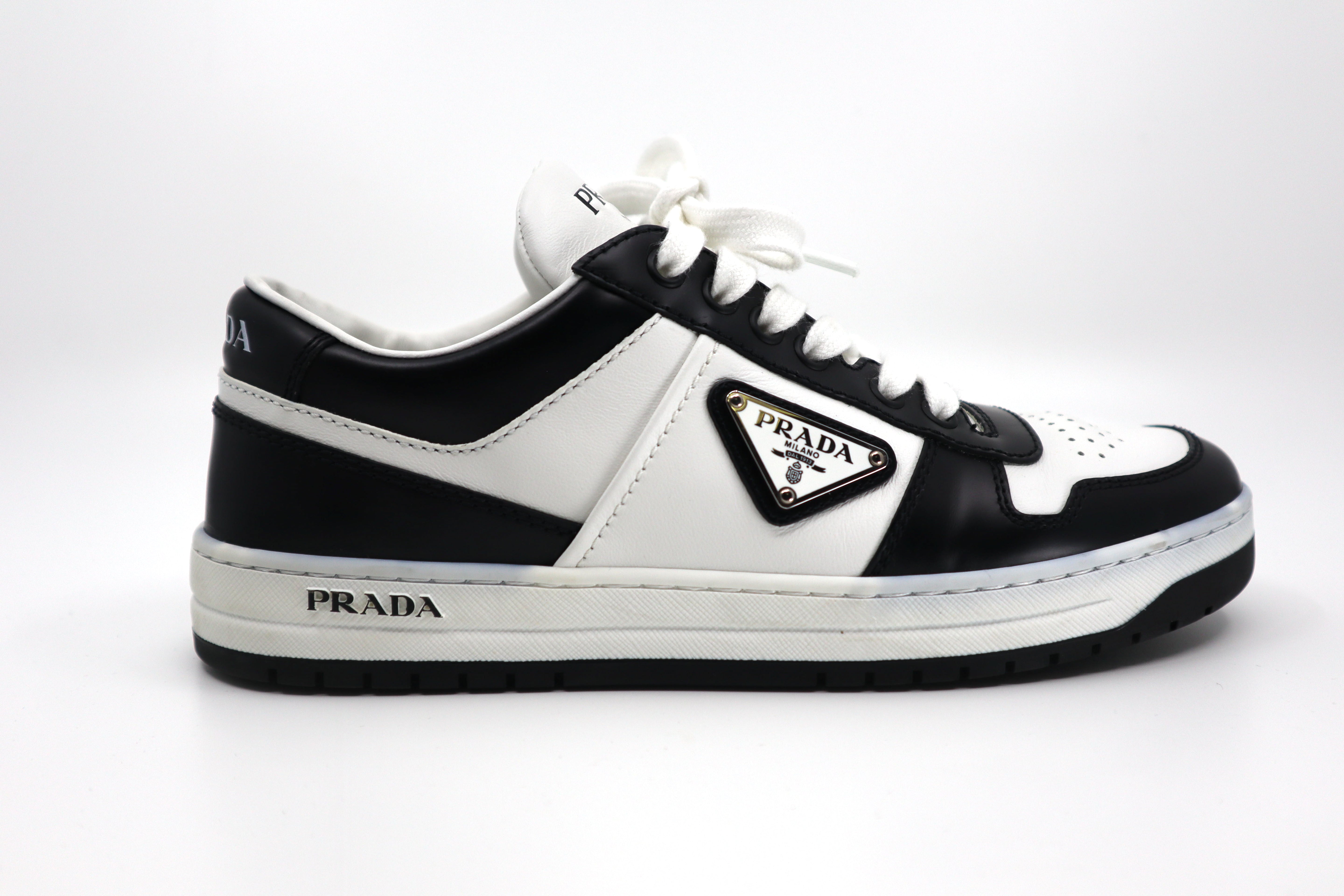 Prada Unisex Downtown Sneakers Size 37