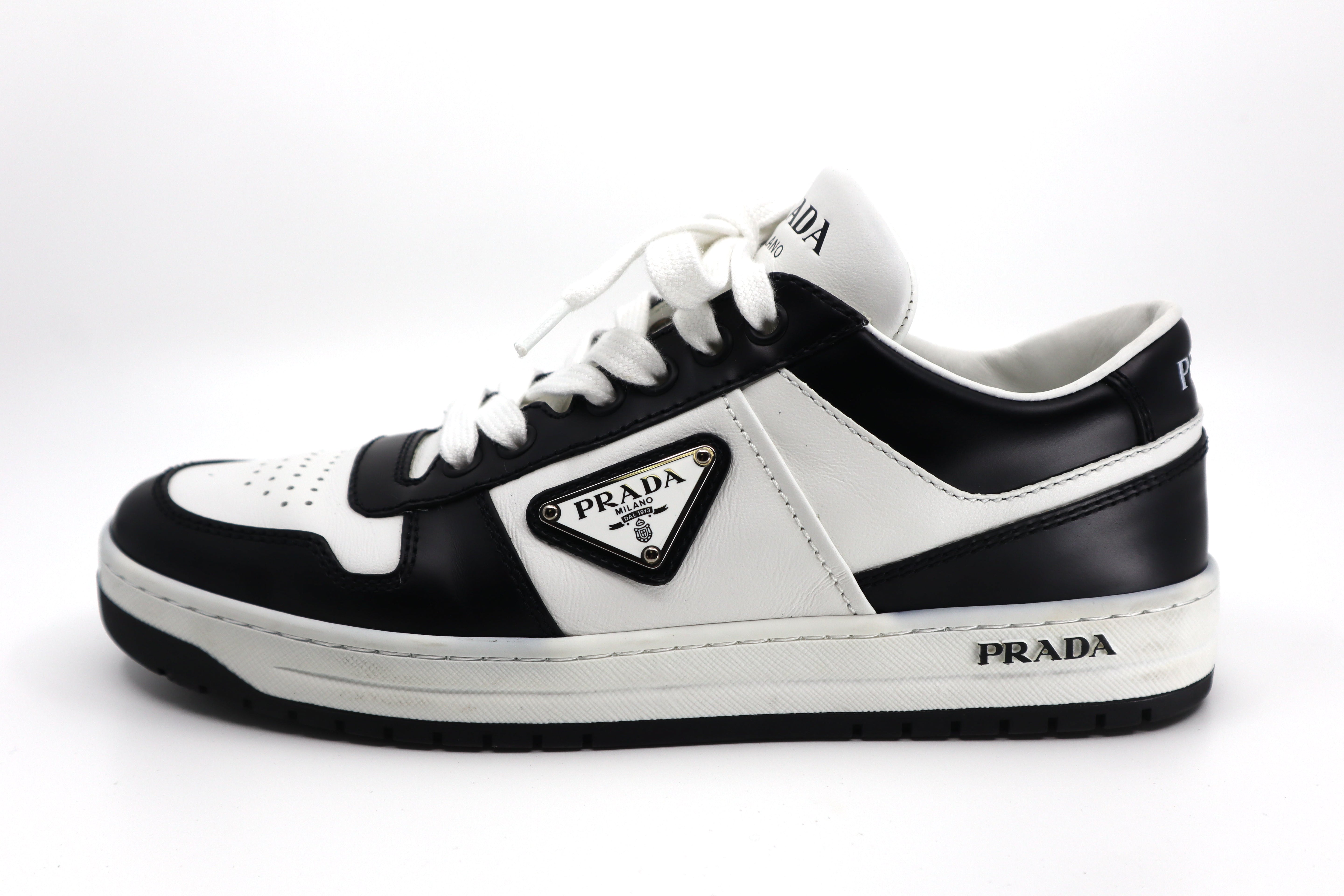 Prada Unisex Downtown Sneakers Size 37