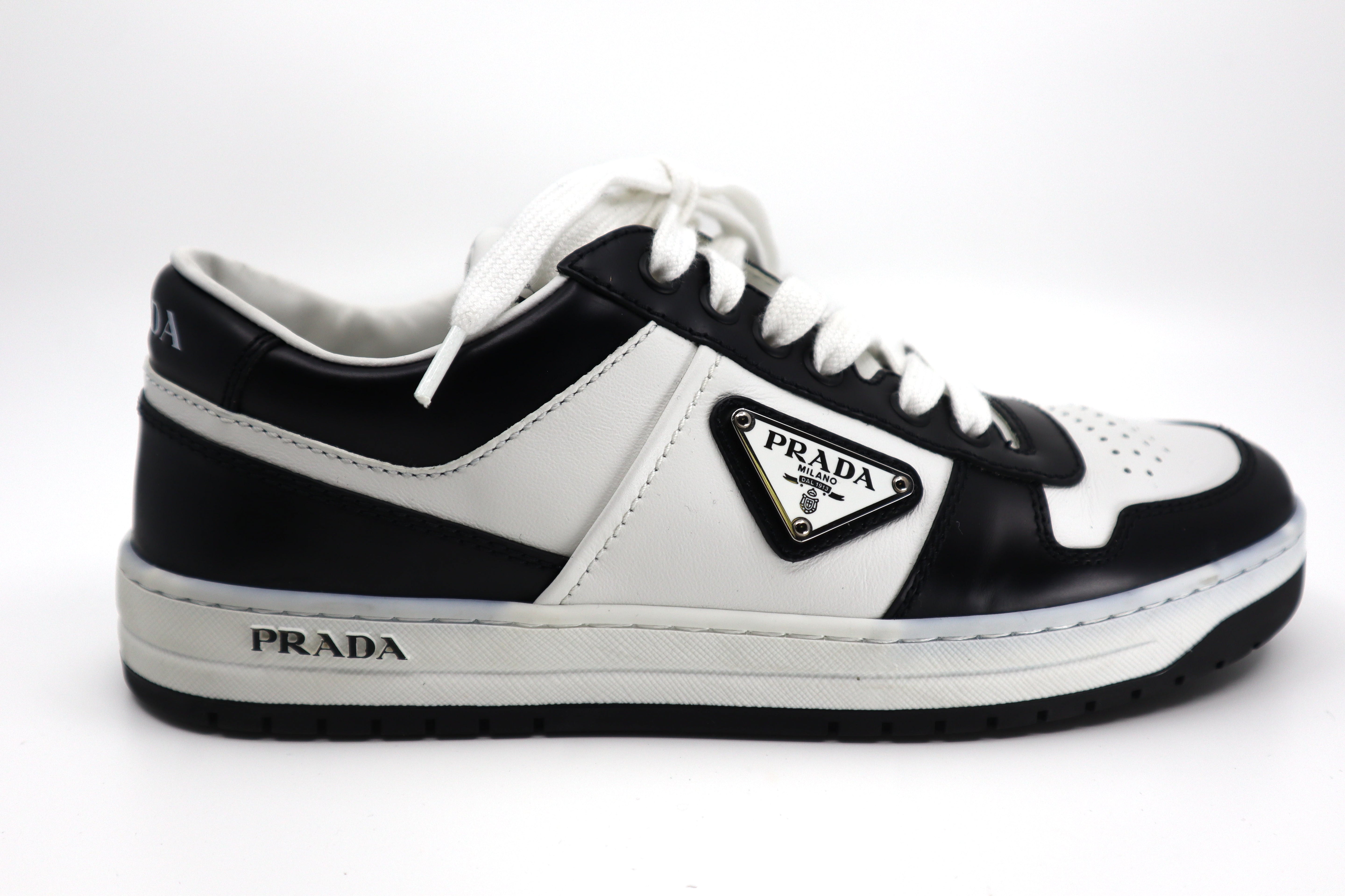 Prada Unisex Downtown Sneakers Size 37