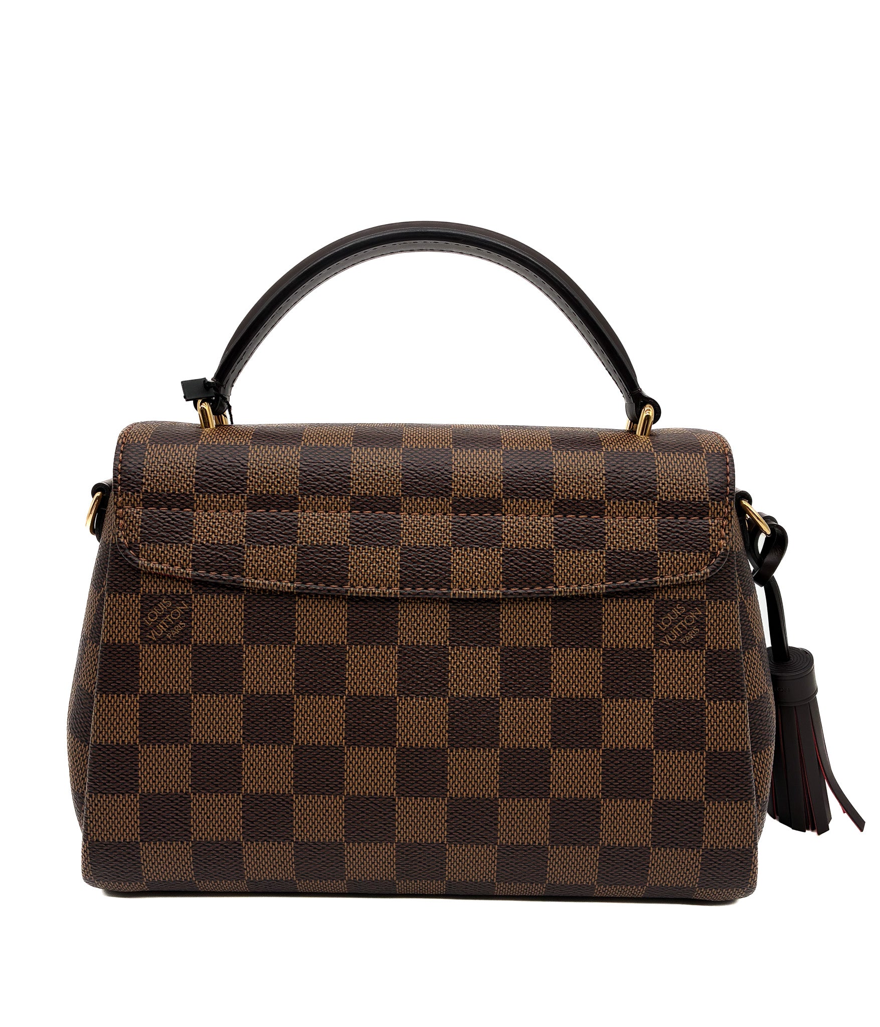 LOUIS VUITTON Croisette Damier Ebene Brown GHW