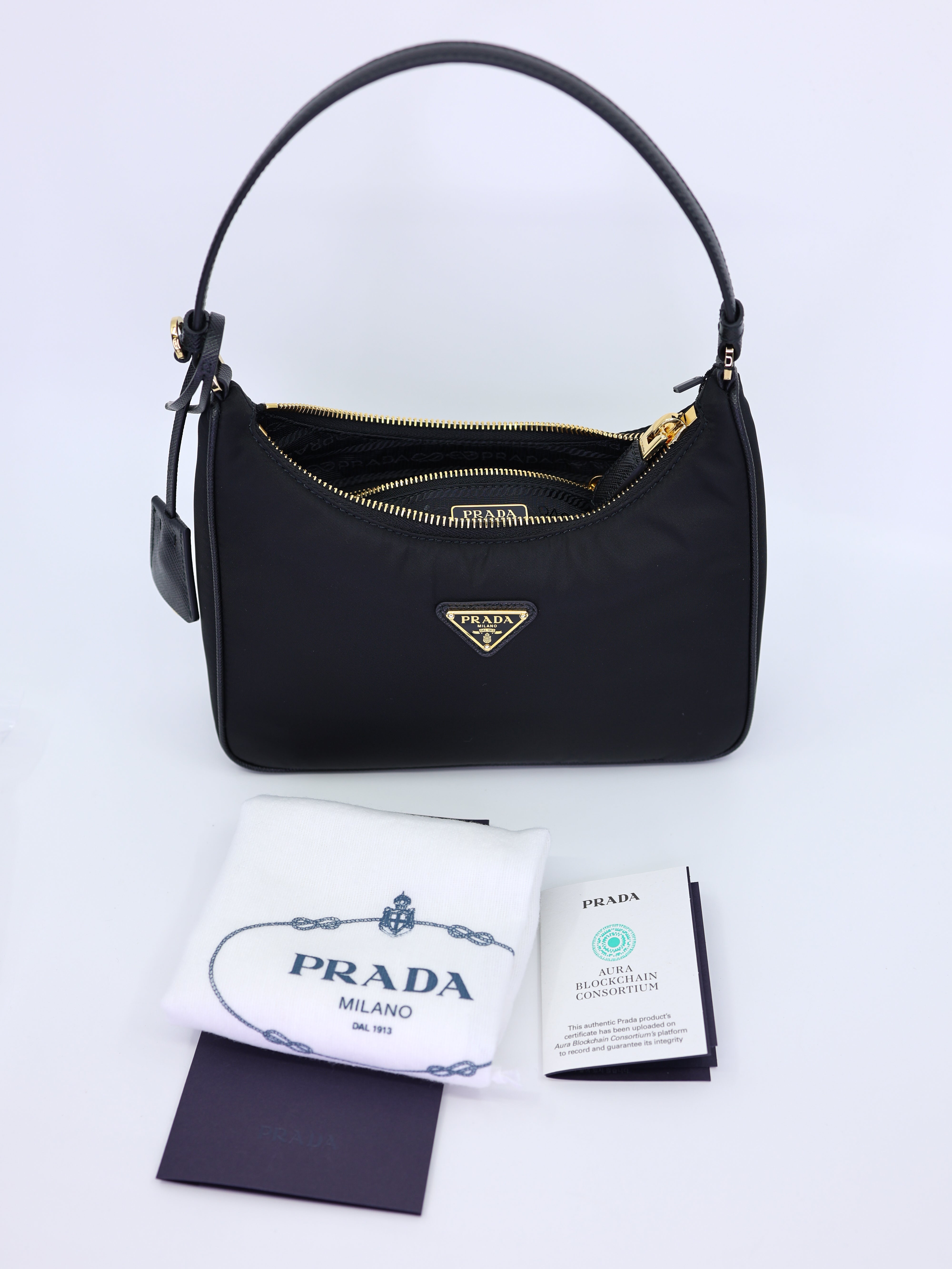 Prada Re-Edition 2005 Re-Nylon and Saffiano mini bag