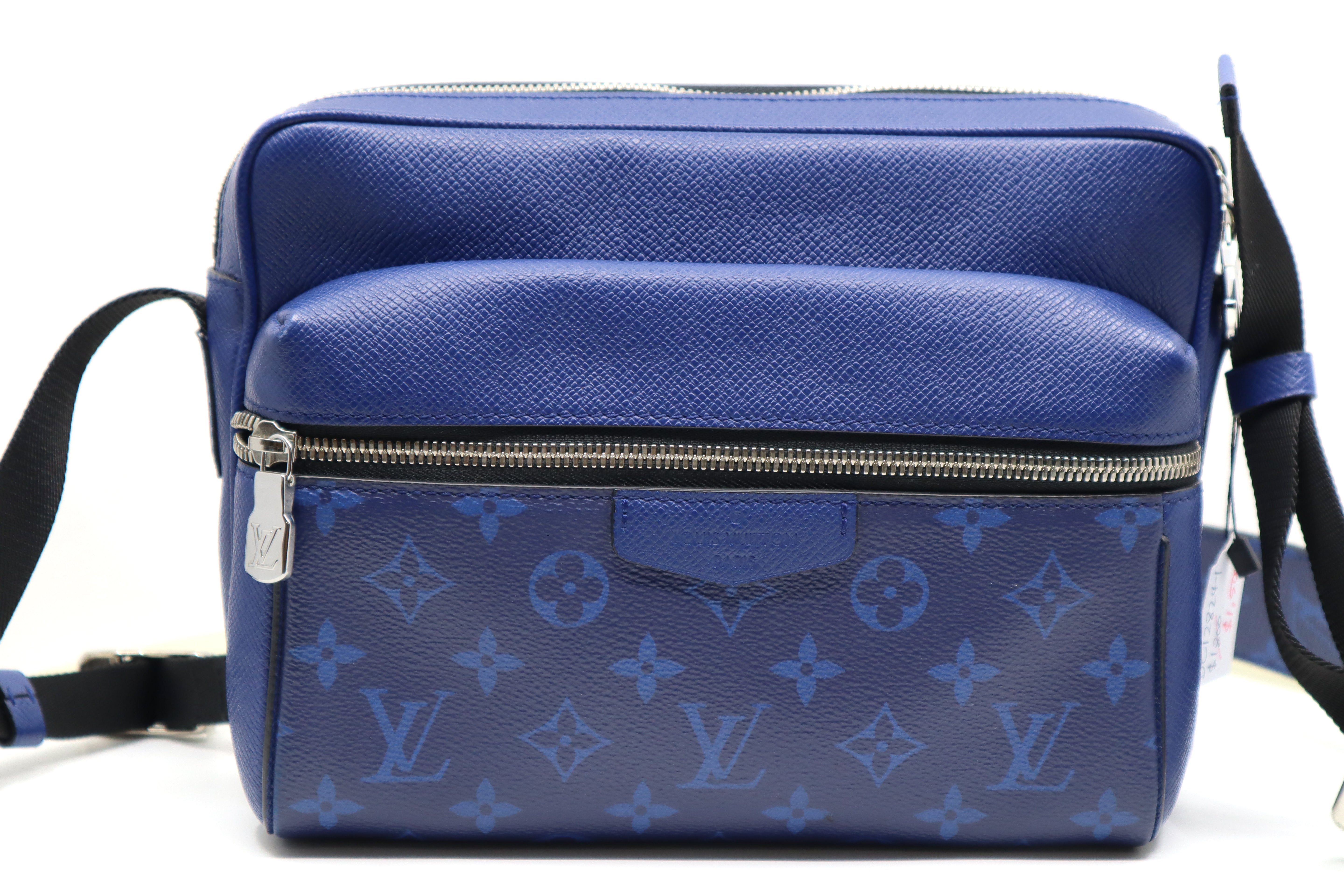 Louis Vuitton Cobalt Monogram Canvas & Taiga Outdoor Messenger