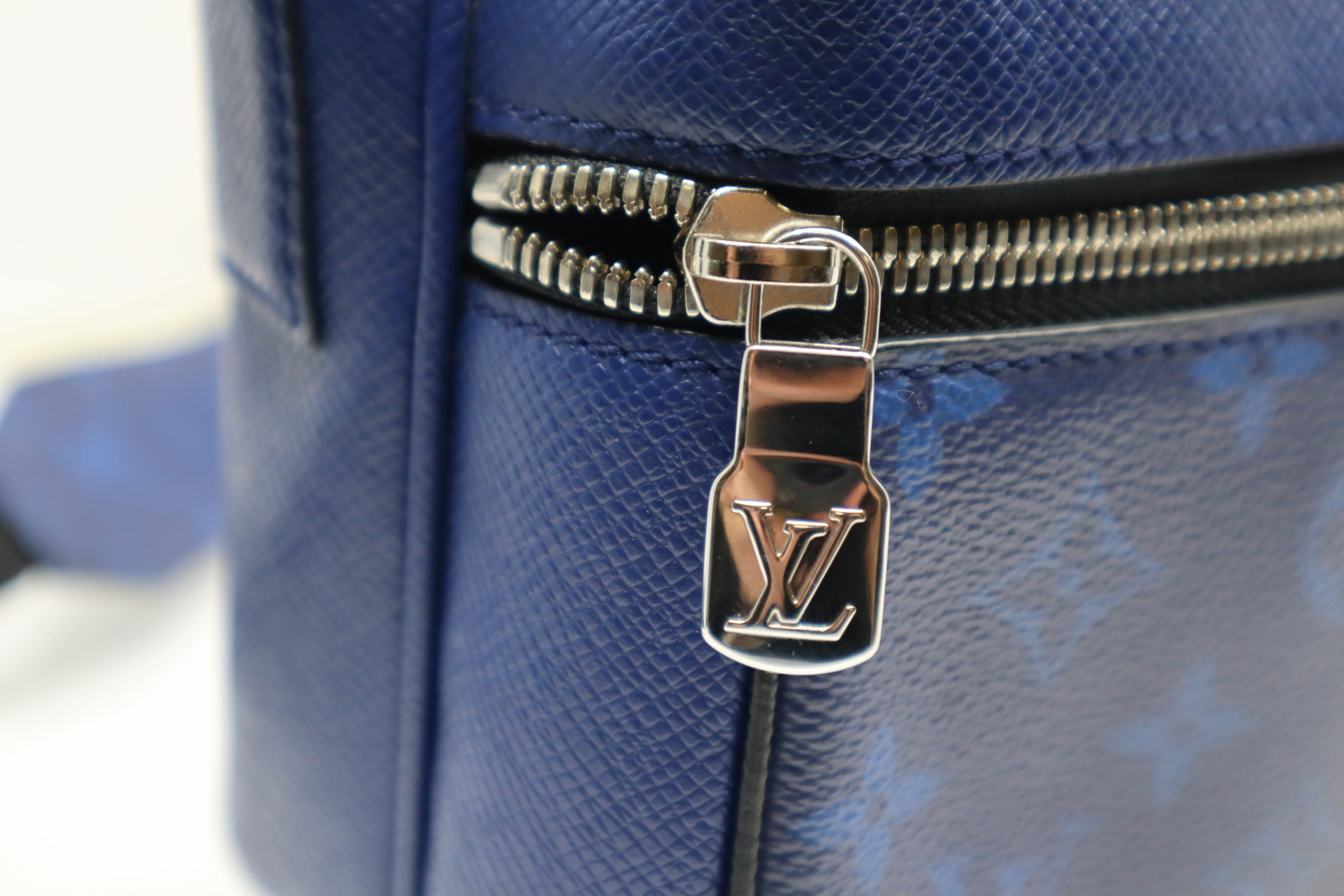 Louis Vuitton Cobalt Monogram Canvas & Taiga Outdoor Messenger