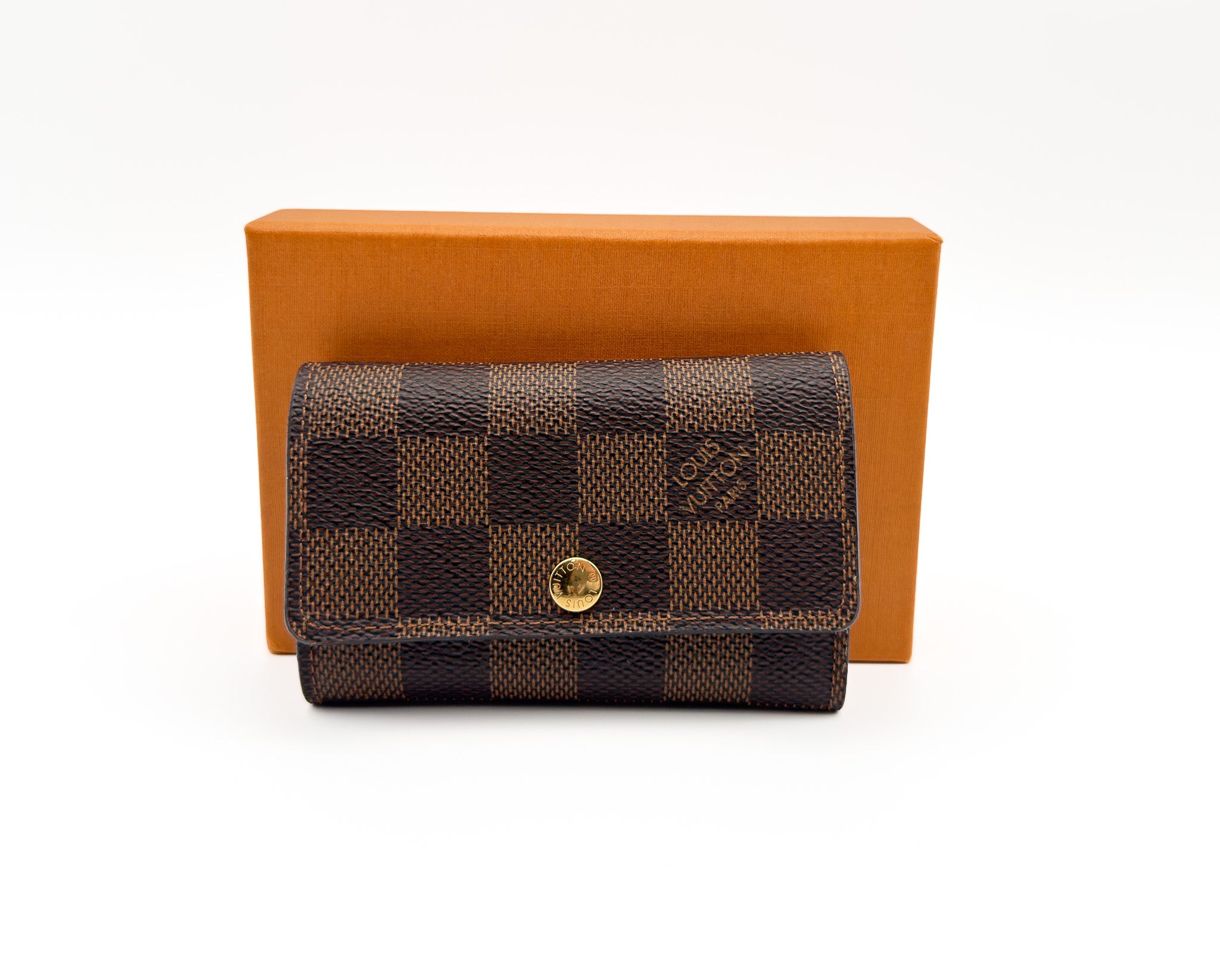 Louis Vuitton Key Holder Damier Ebene 6 key