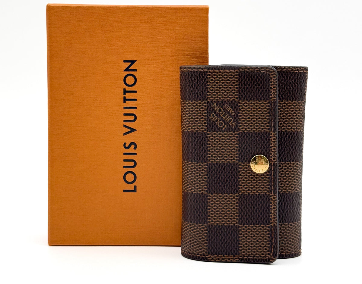 Louis Vuitton Key Holder Damier Ebene 6 key