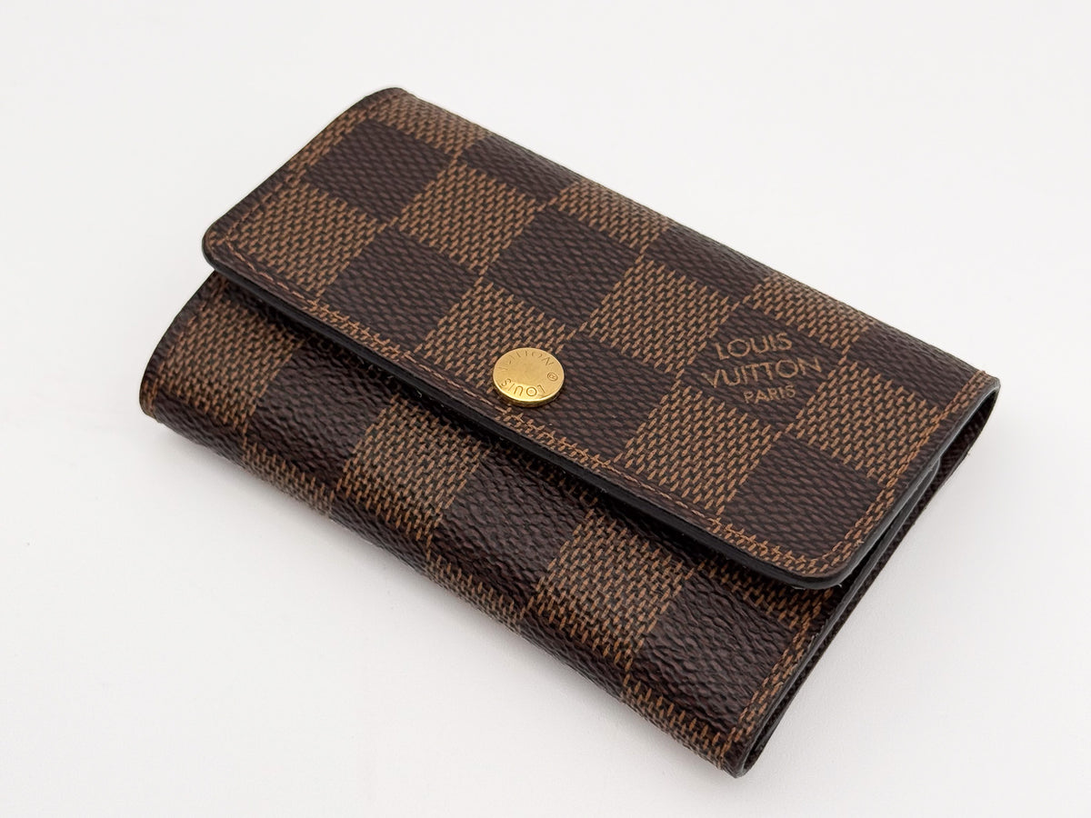 Louis Vuitton Key Holder Damier Ebene 6 key