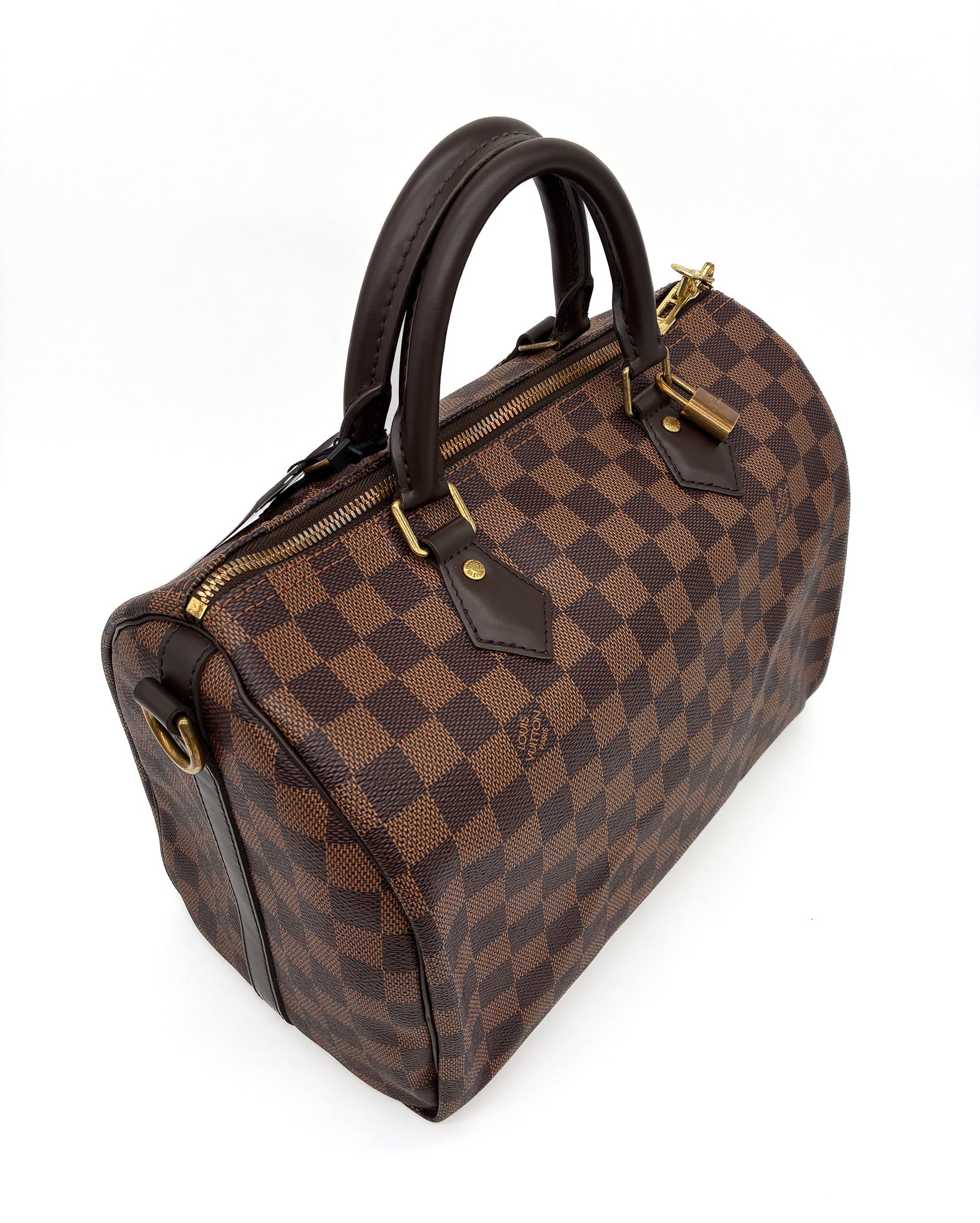 Louis Vuitton Speedy Bandouliere 30 Damier Ebene
