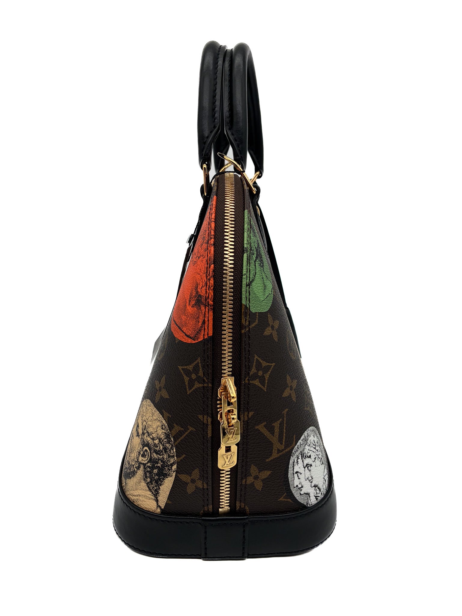 LOUIS VUITTON X FORNASETTI Monogram Cameo Alma PM