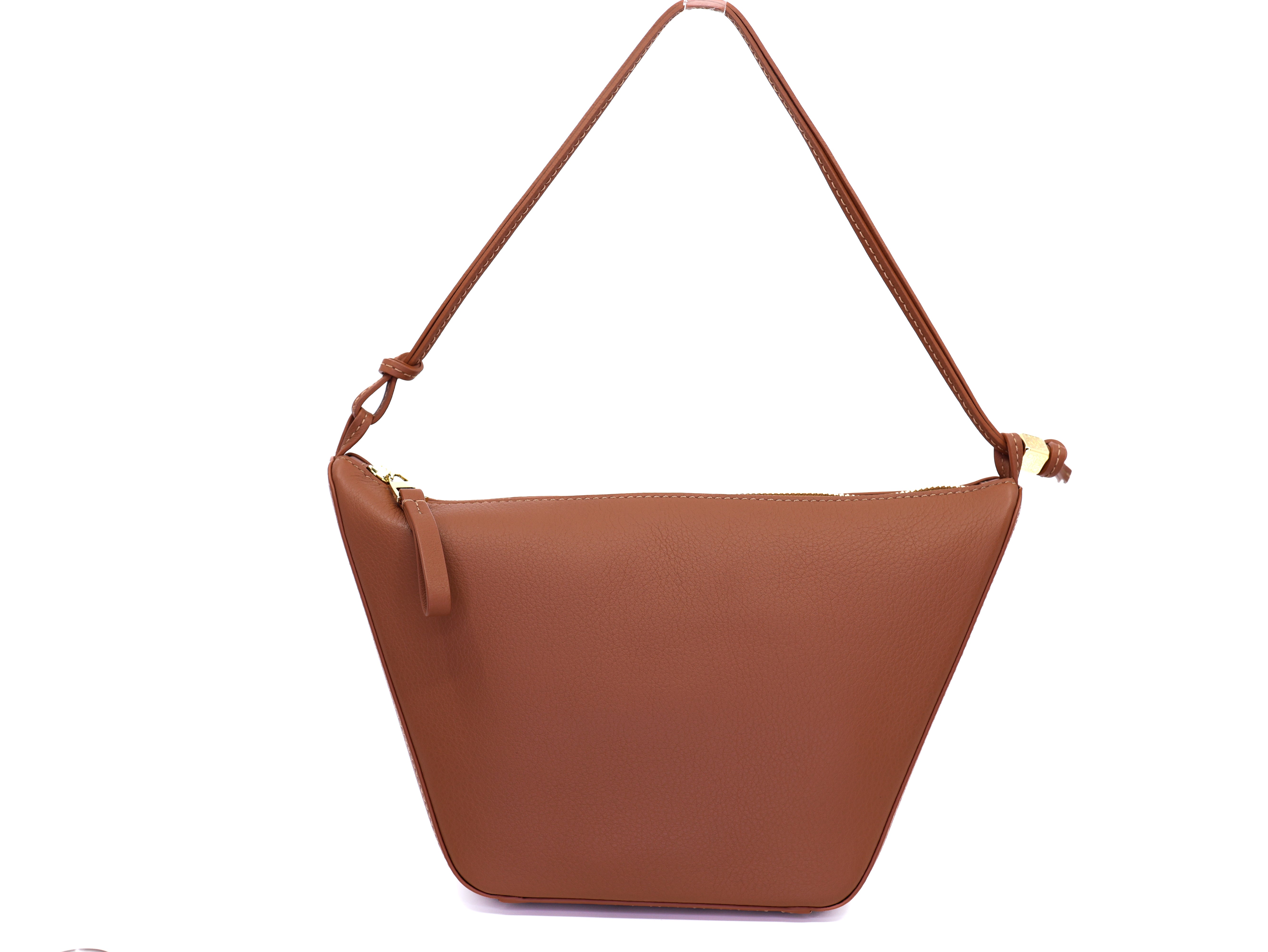 Loewe  Calfskin Mini Hammock Hobo Tan