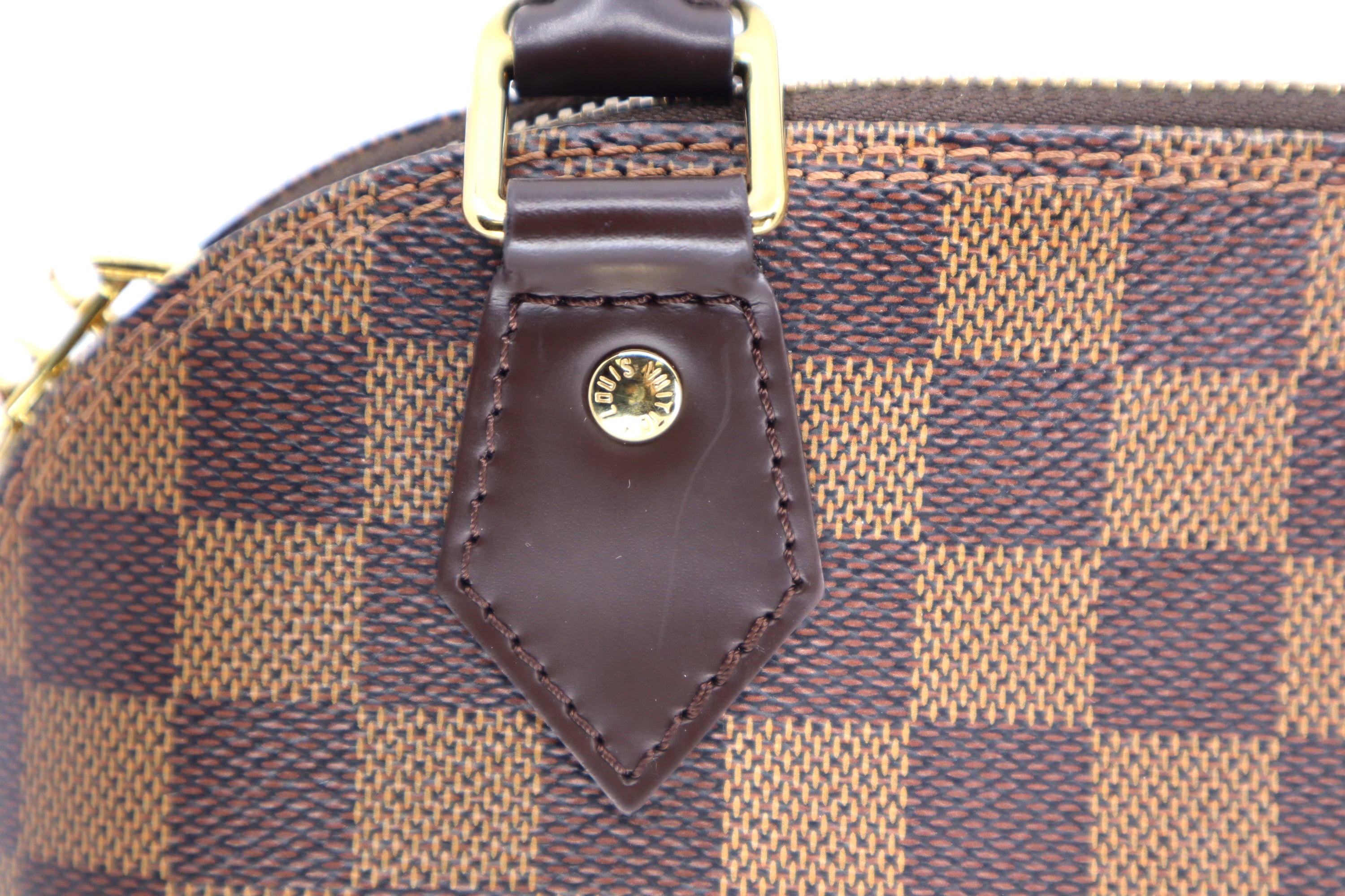 Louis Vuitton Alma BB Damier Ebene (Microchip)