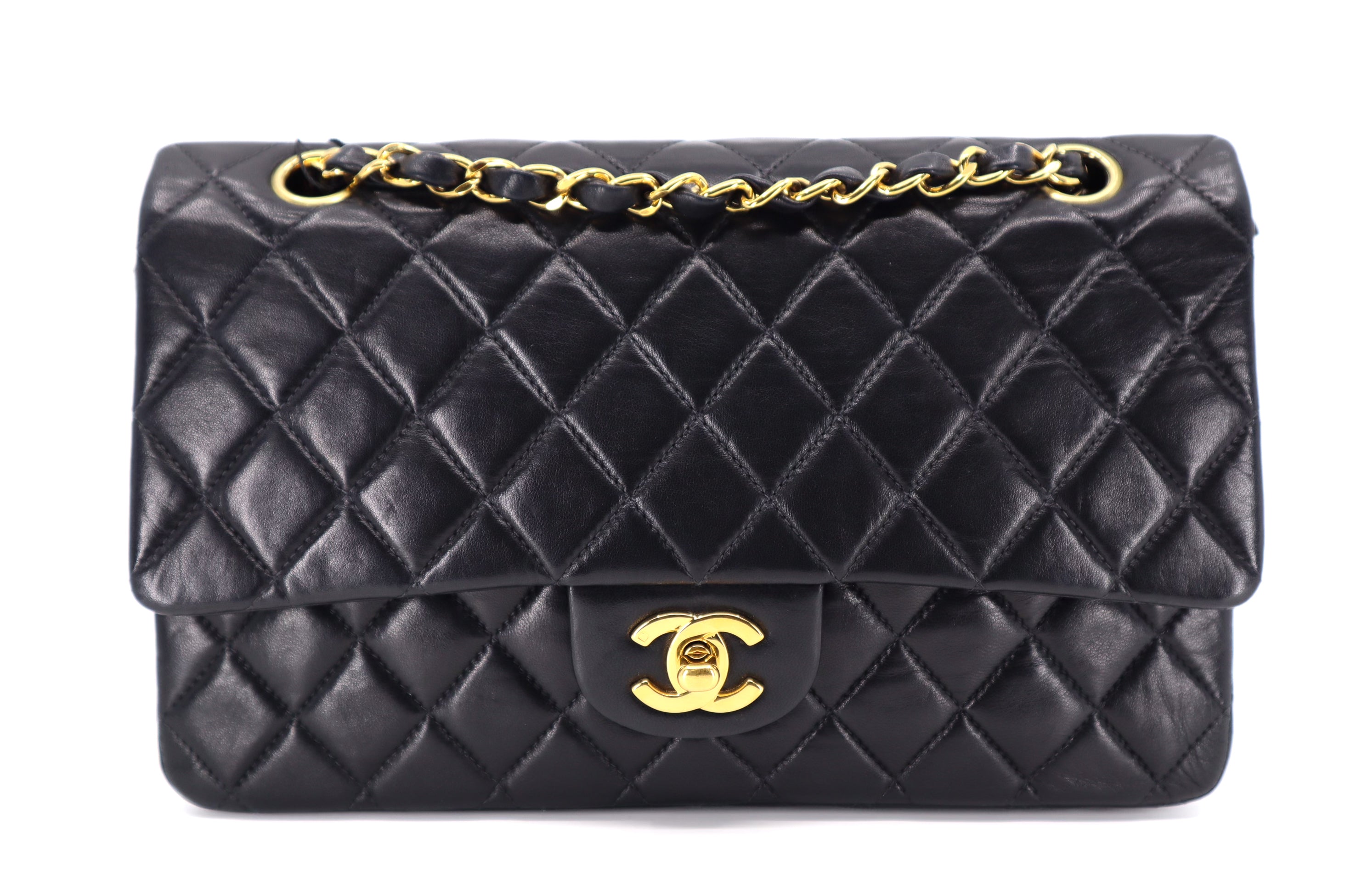 Chanel Classic Double Flap Medium Lambskin Gold Hardware