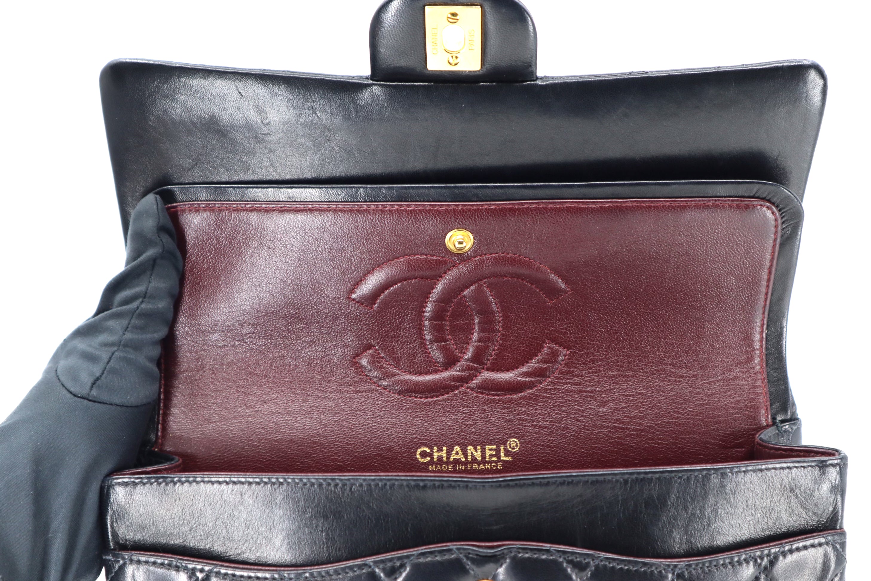 Chanel Classic Double Flap Medium Lambskin Gold Hardware