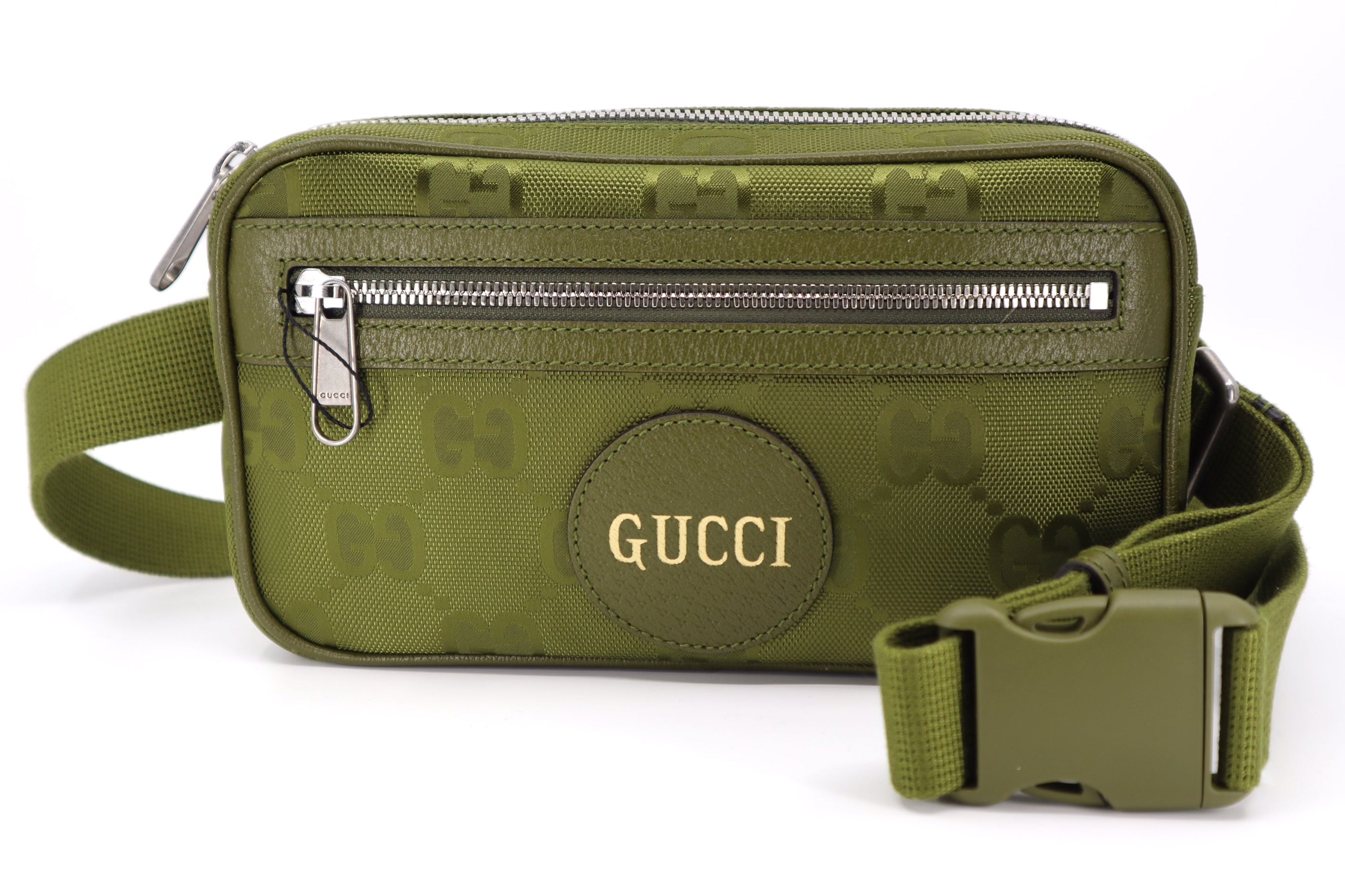 Gucci Off the Grid Belt Bag in Green